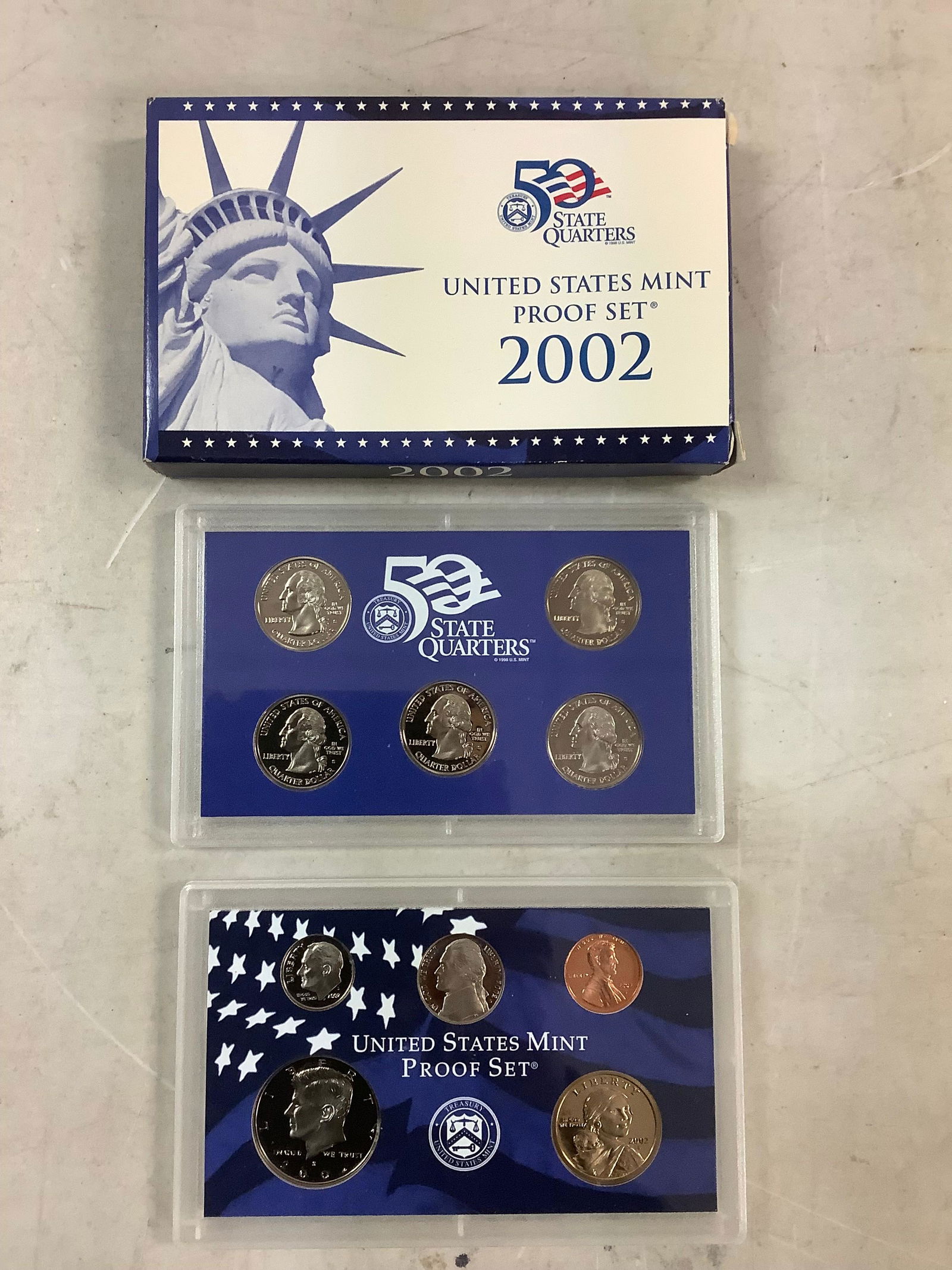 2002 50 STATE QUARTERS US MINT PROOF SET (1 of 1)