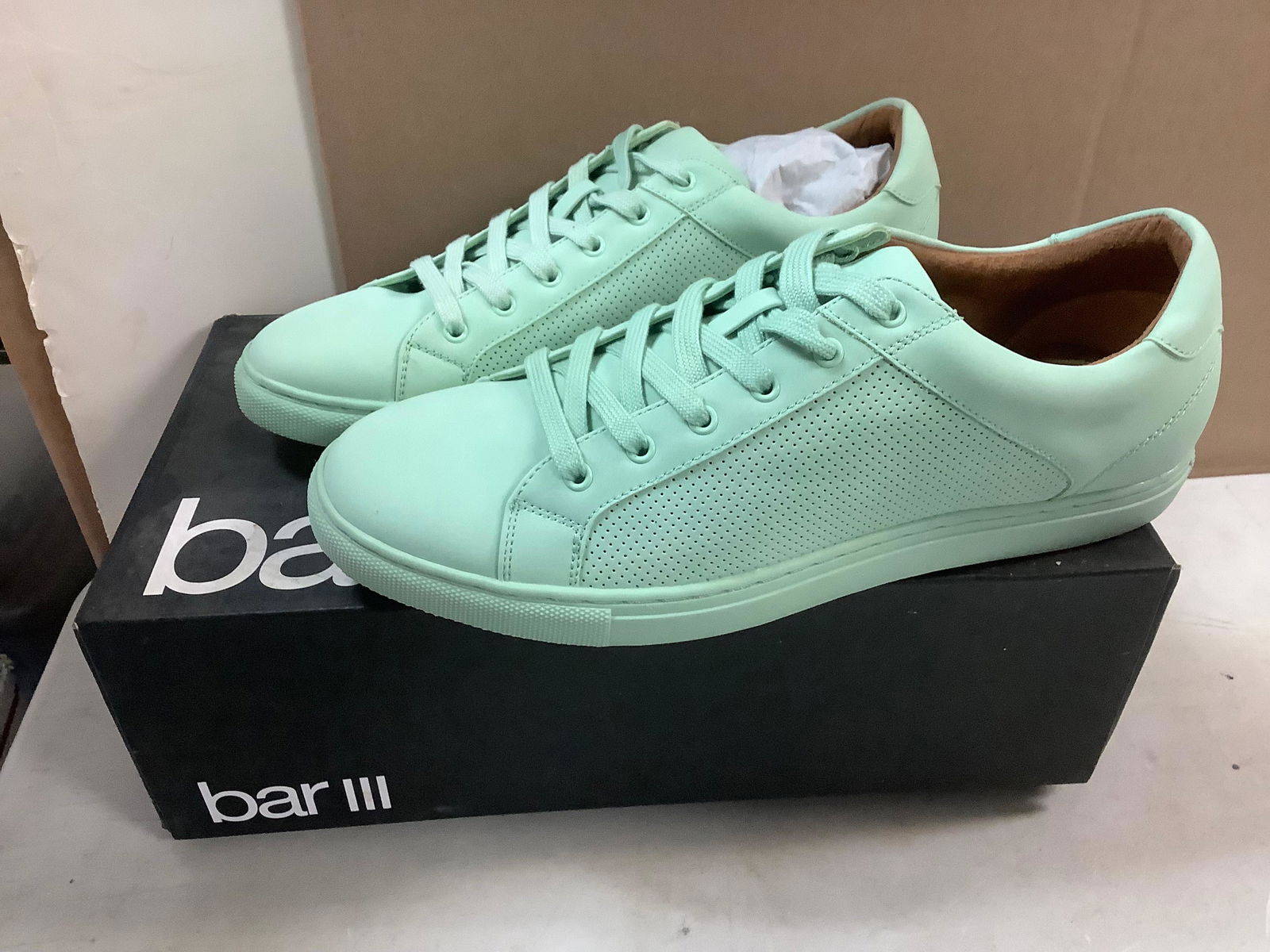 *NEW* BAR 3 mint green sneakers size 10.5 M (1 of 1)