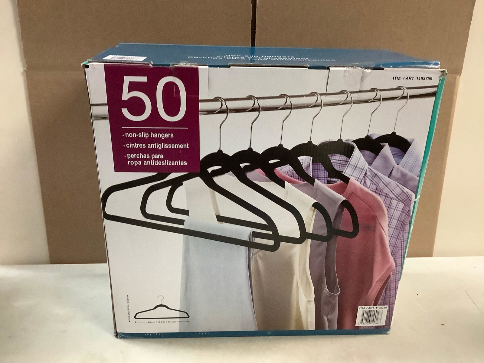 New 50 Non-Slip Hangers: New 50 Non-Slip Hangers