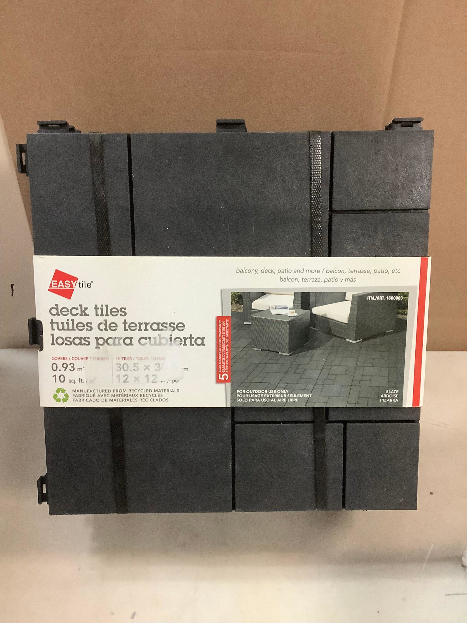 *NEW* easy to install black deck tiles: *NEW* easy to install black deck tiles