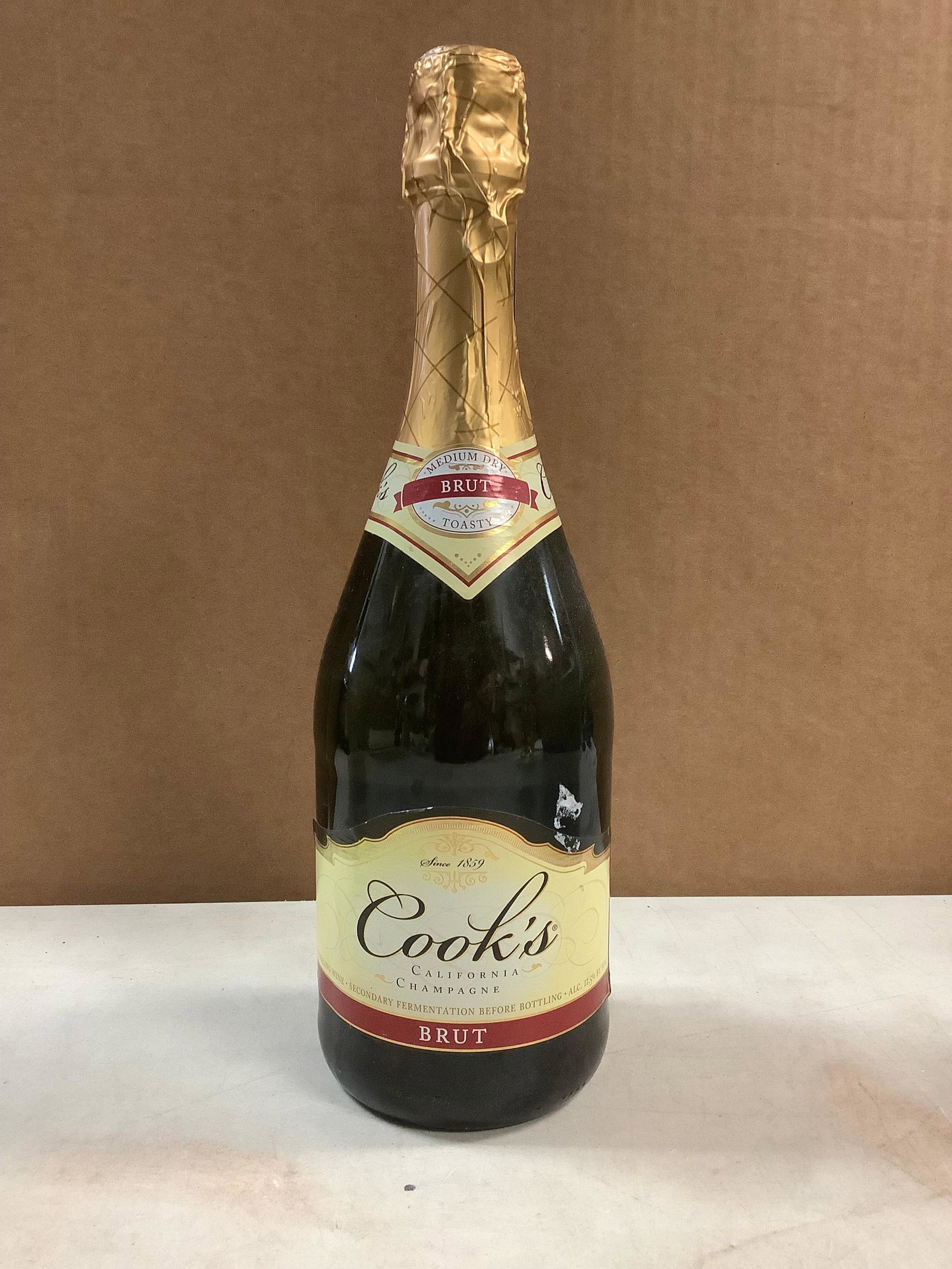Cook's california champagne 750ml: Cook's california champagne 750ml