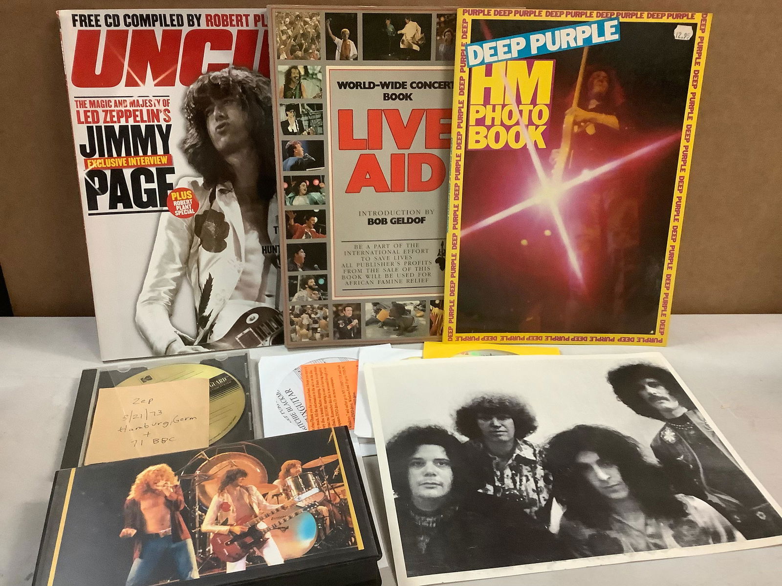 Led Zeppelin magazines, CDs and more (1 of 1)
