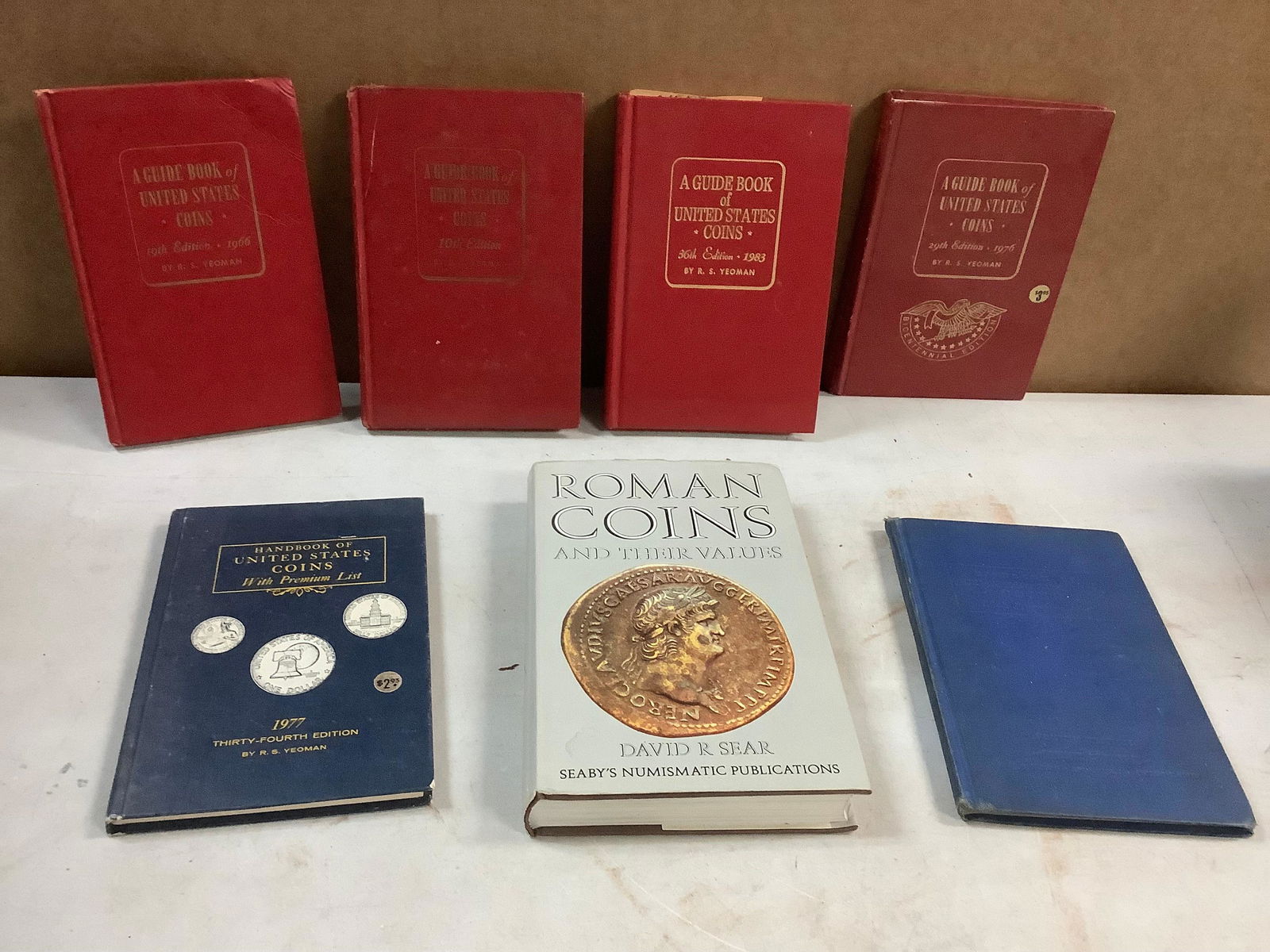 Lot of US coin books and more (1 of 1)