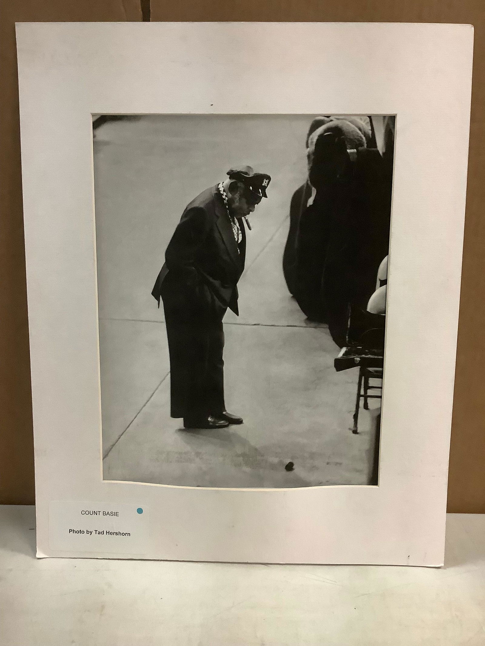 "Count Basie" Photo by Tad Hershorn (20 in x 16 in) (1 of 1)
