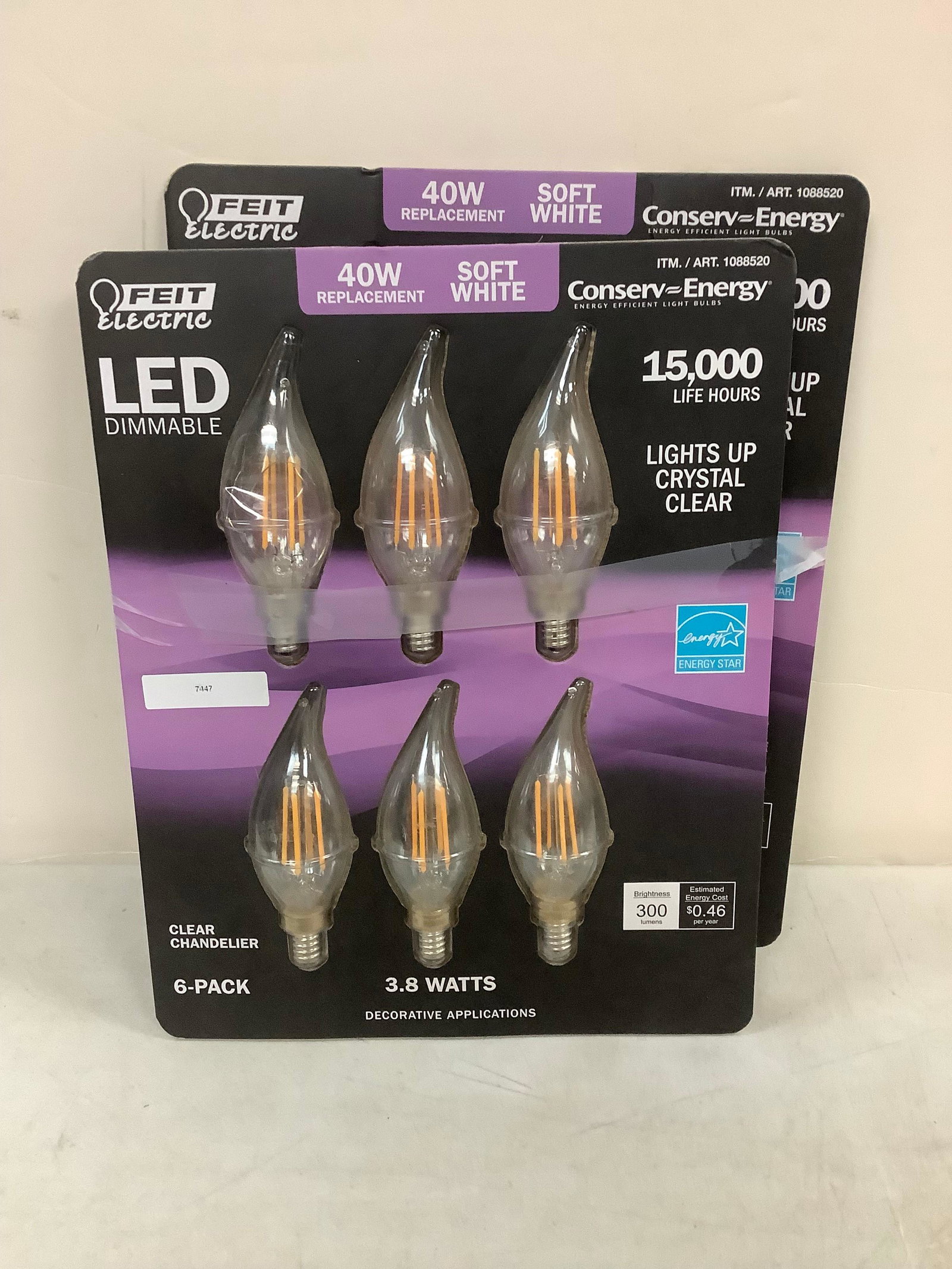 *NEW* FEIT ELECTRIC LED DIMMABLE 6 set of lightbulbs 2 packs: *NEW* FEIT ELECTRIC LED DIMMABLE 6 set of lightbulbs 2 packs