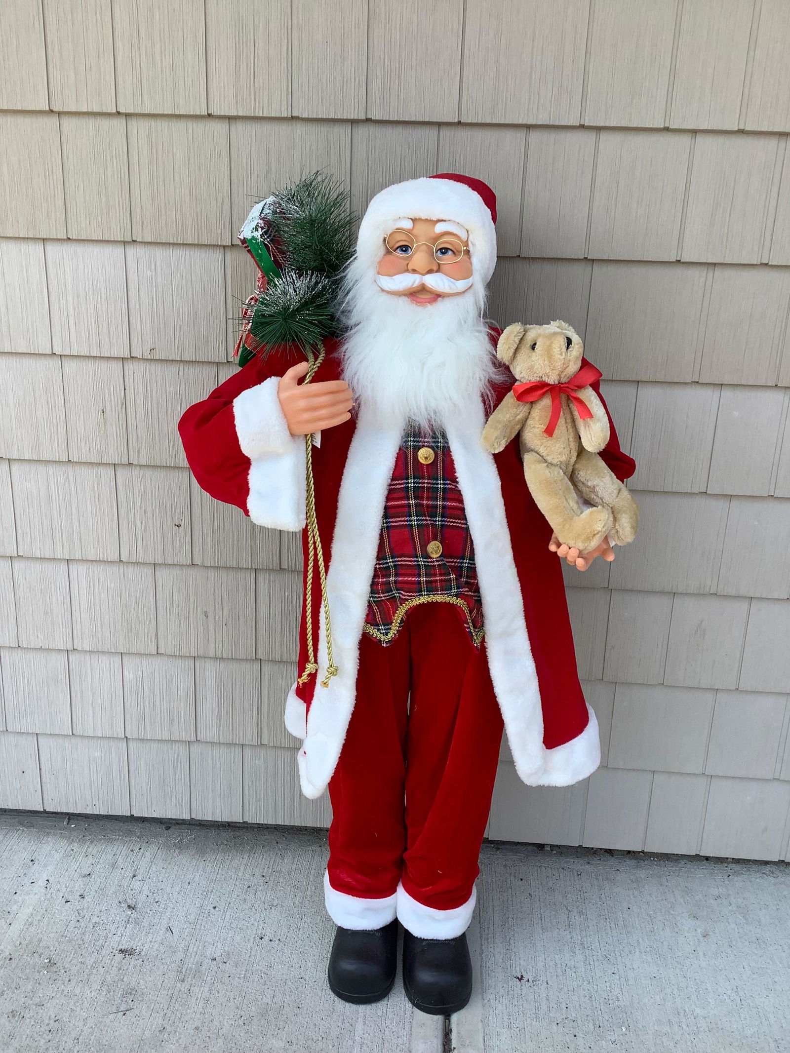 Standing Santa Christmas Decoration 48'' Tall (1 of 1)