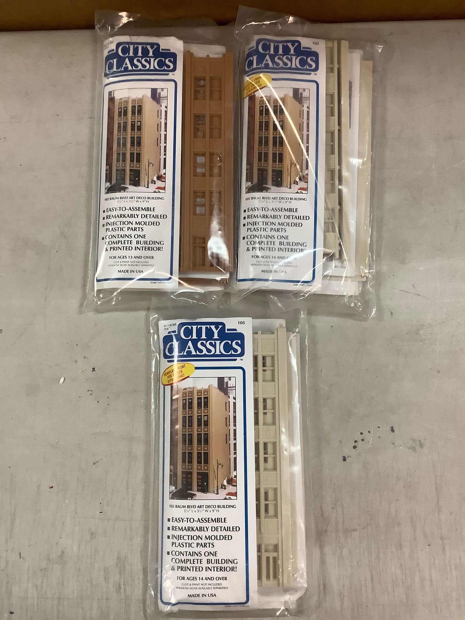 Lot of City Classics Easy to Assemble Model Buildings (1 of 1)