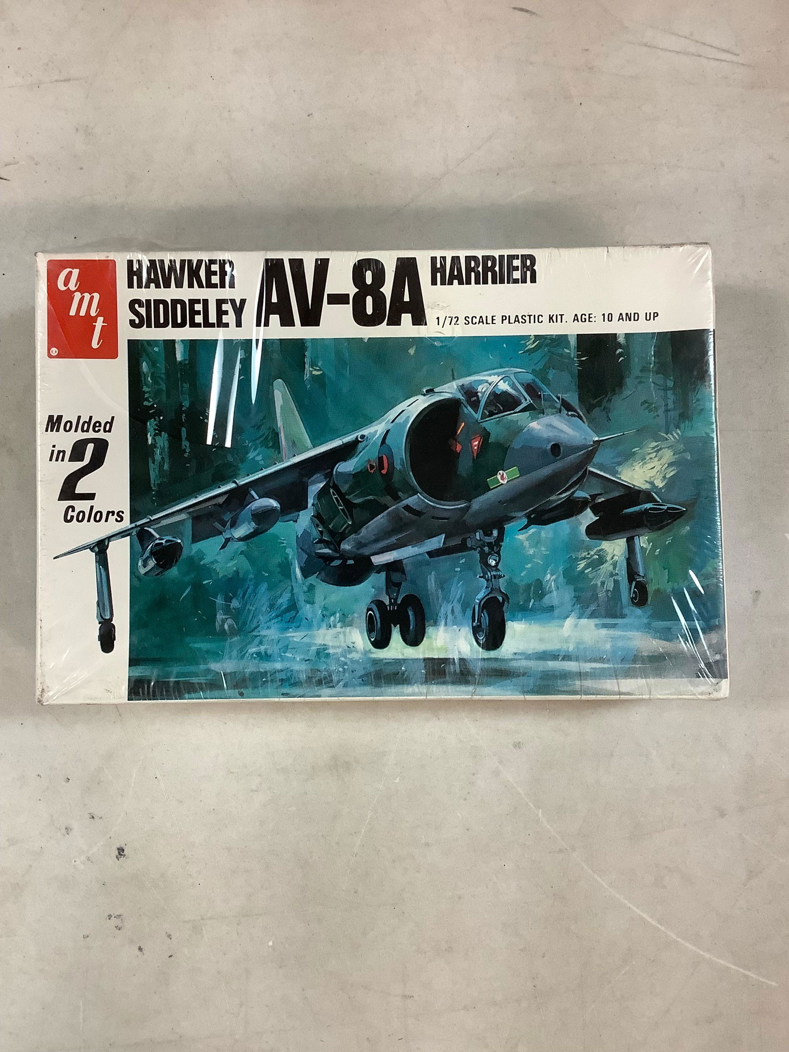 Sealed amt vintage model hawker siddeley AV-8A (1 of 1)