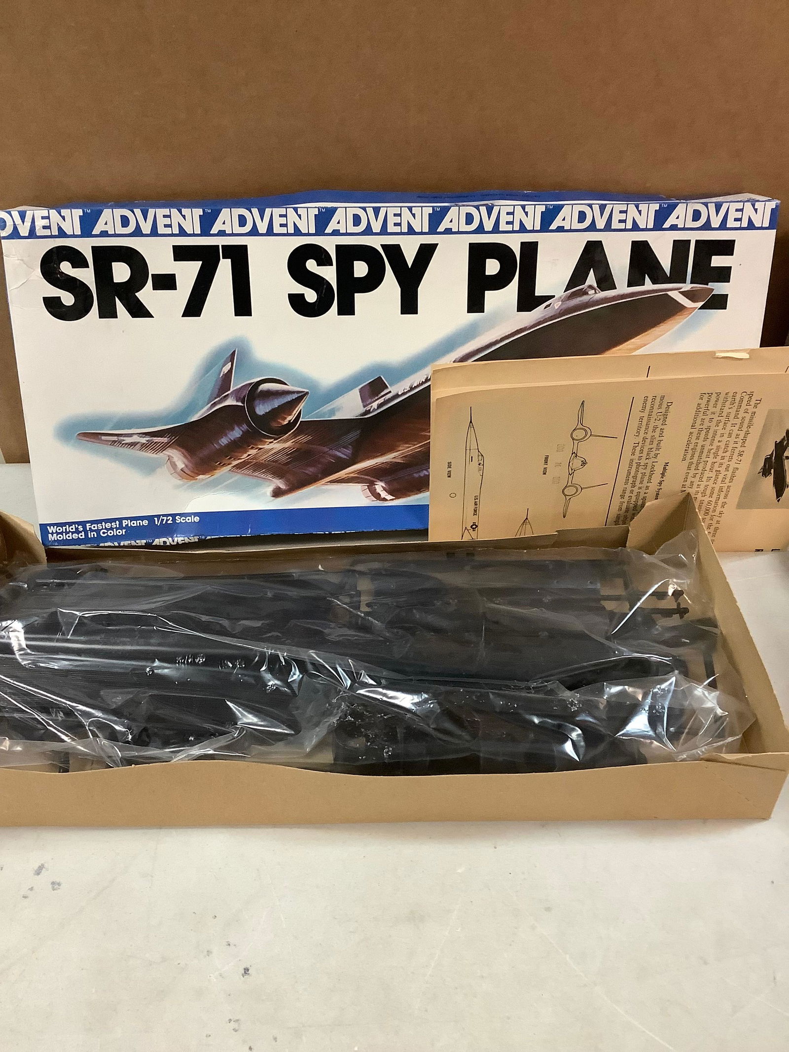 SR-71 Spy plane vintage model (1 of 1)