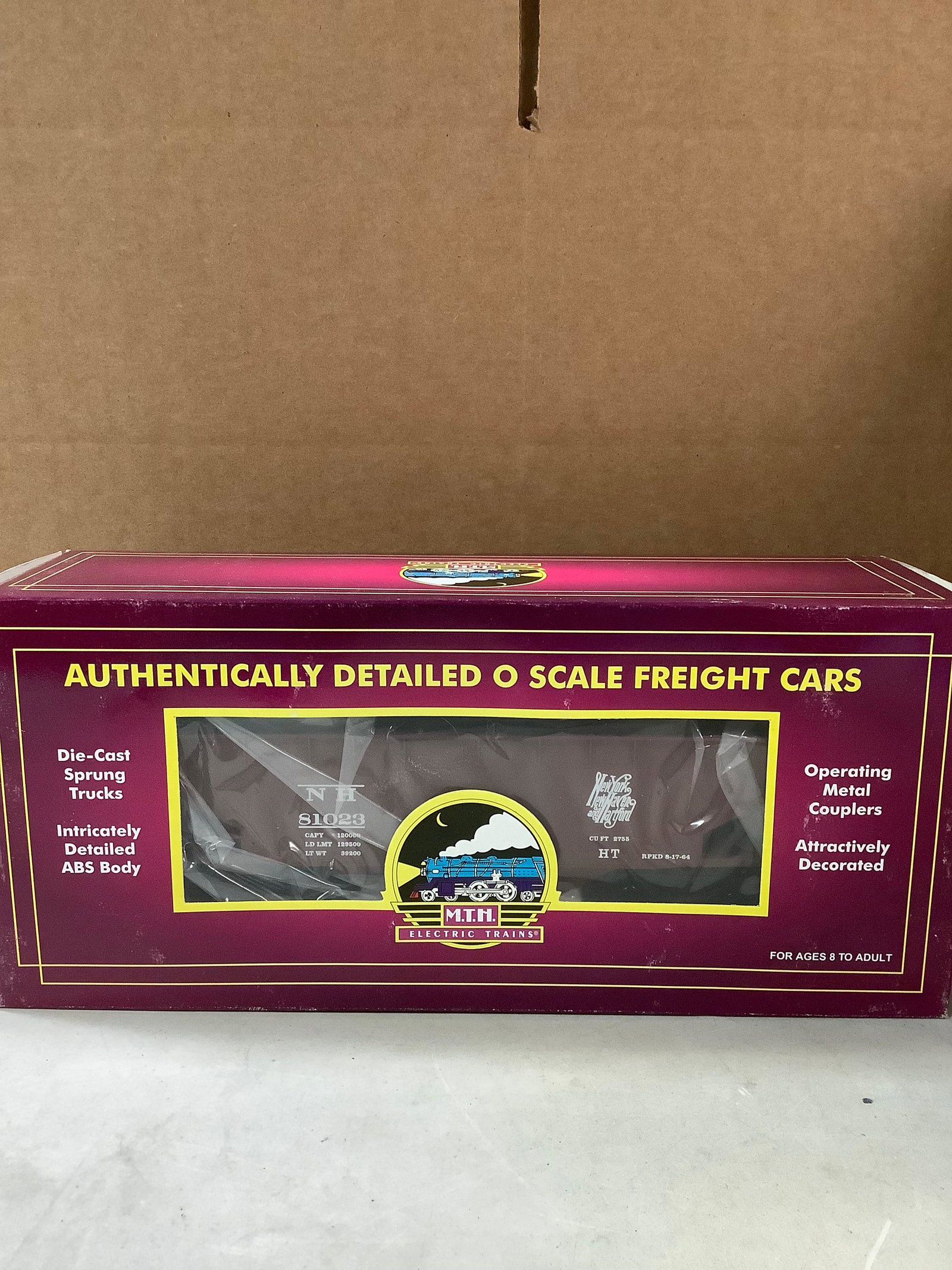 Vintage authentically detailed O scale freight cars model: Vintage authentically detailed O scale freight cars model