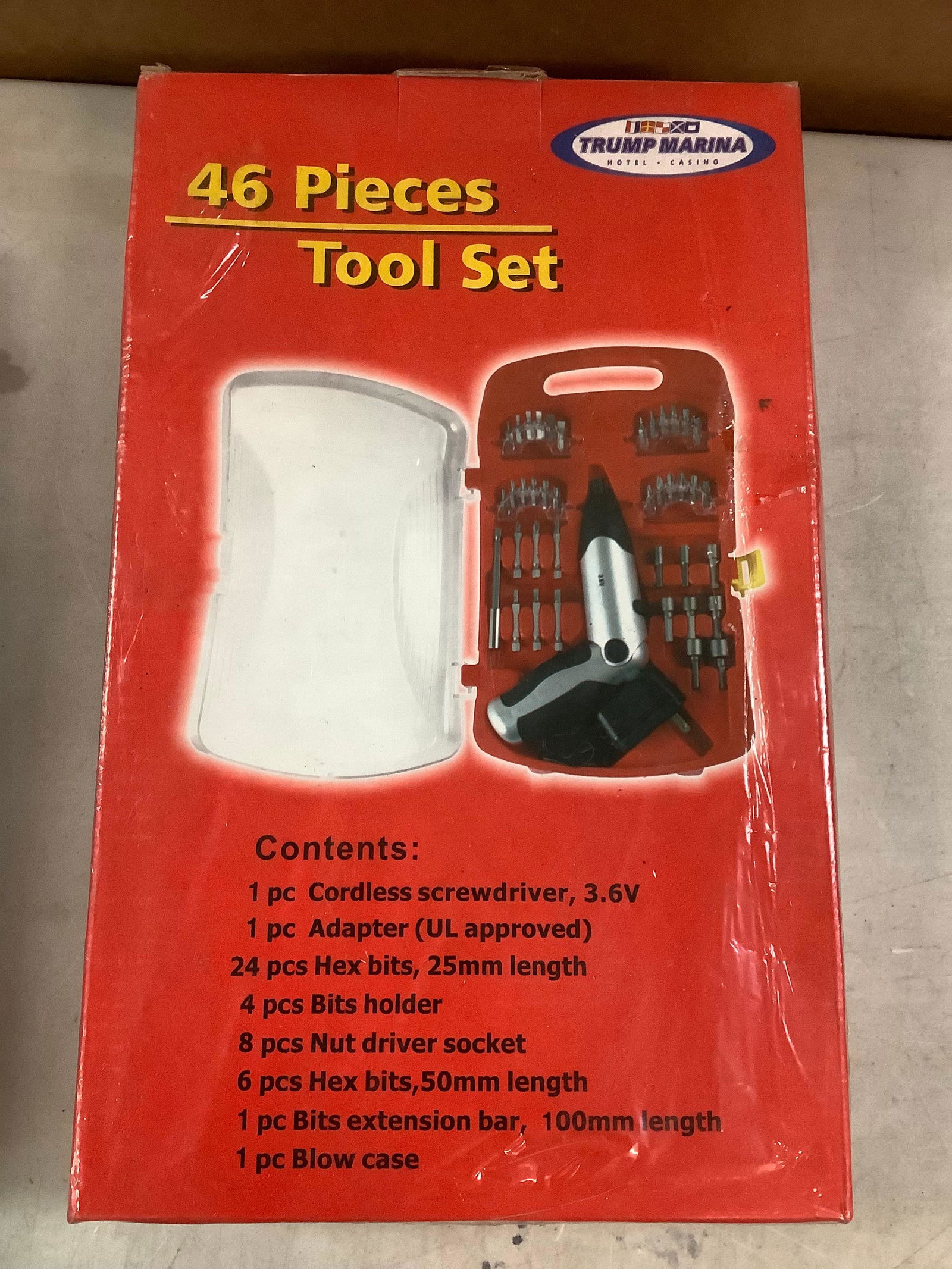Sealed 46 pieces tool set (1 of 1)