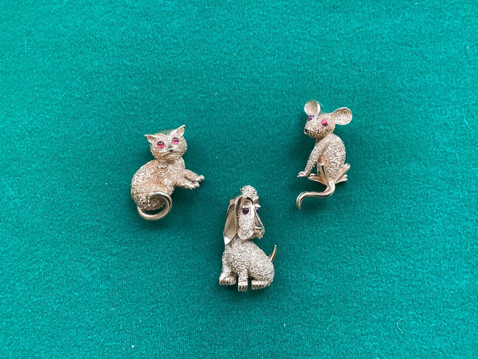 Lot of 3 Trifari Animal Pins: Lot of 3 Trifari Animal Pins