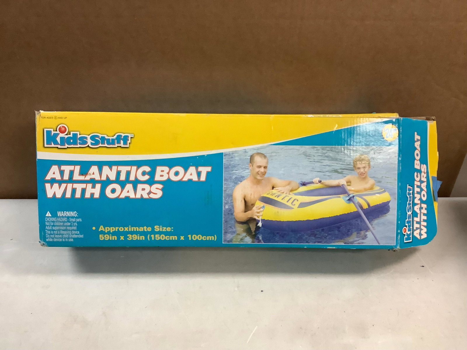 KIDS STUFF ATLANTIC boat with oars: KIDS STUFF ATLANTIC boat with oars