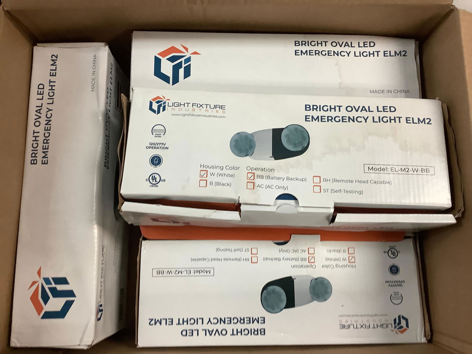 Lot of Emergency LED light fixtures (New in Box) (1 of 1)