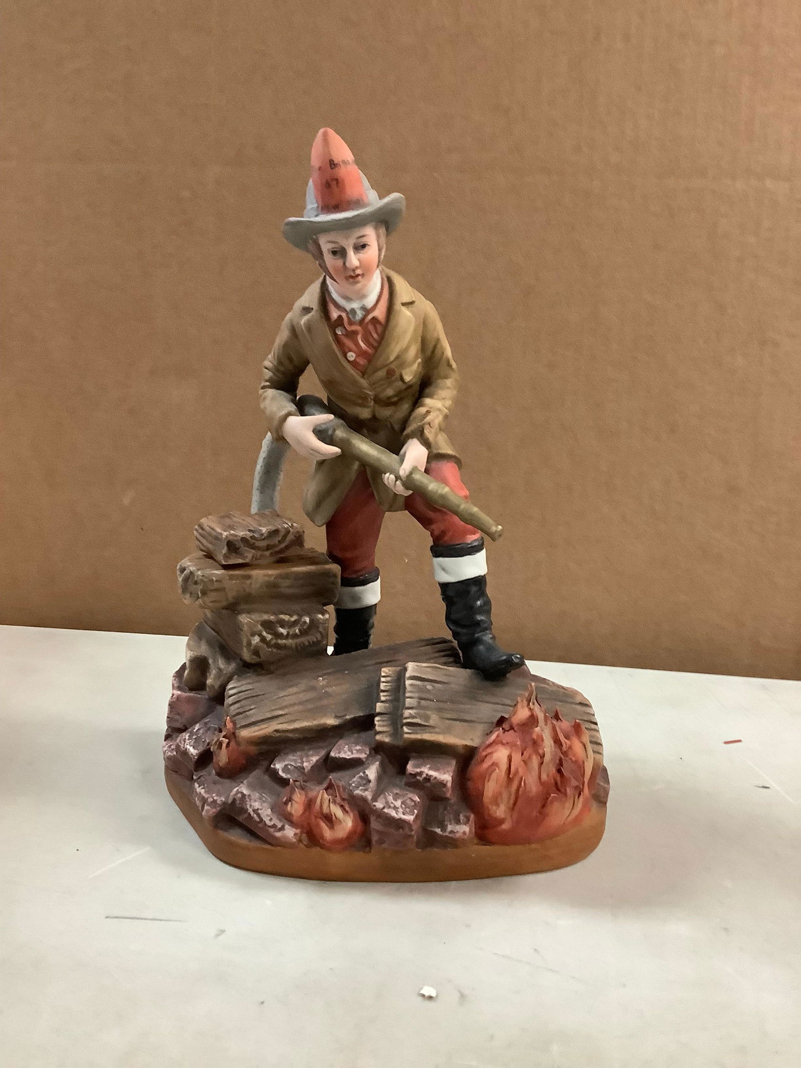 LIMITED EDITION FAMOUS FIRSTS 19th CENTURY FIREMAN liquor bottle (565 of 3000) (1 of 1)