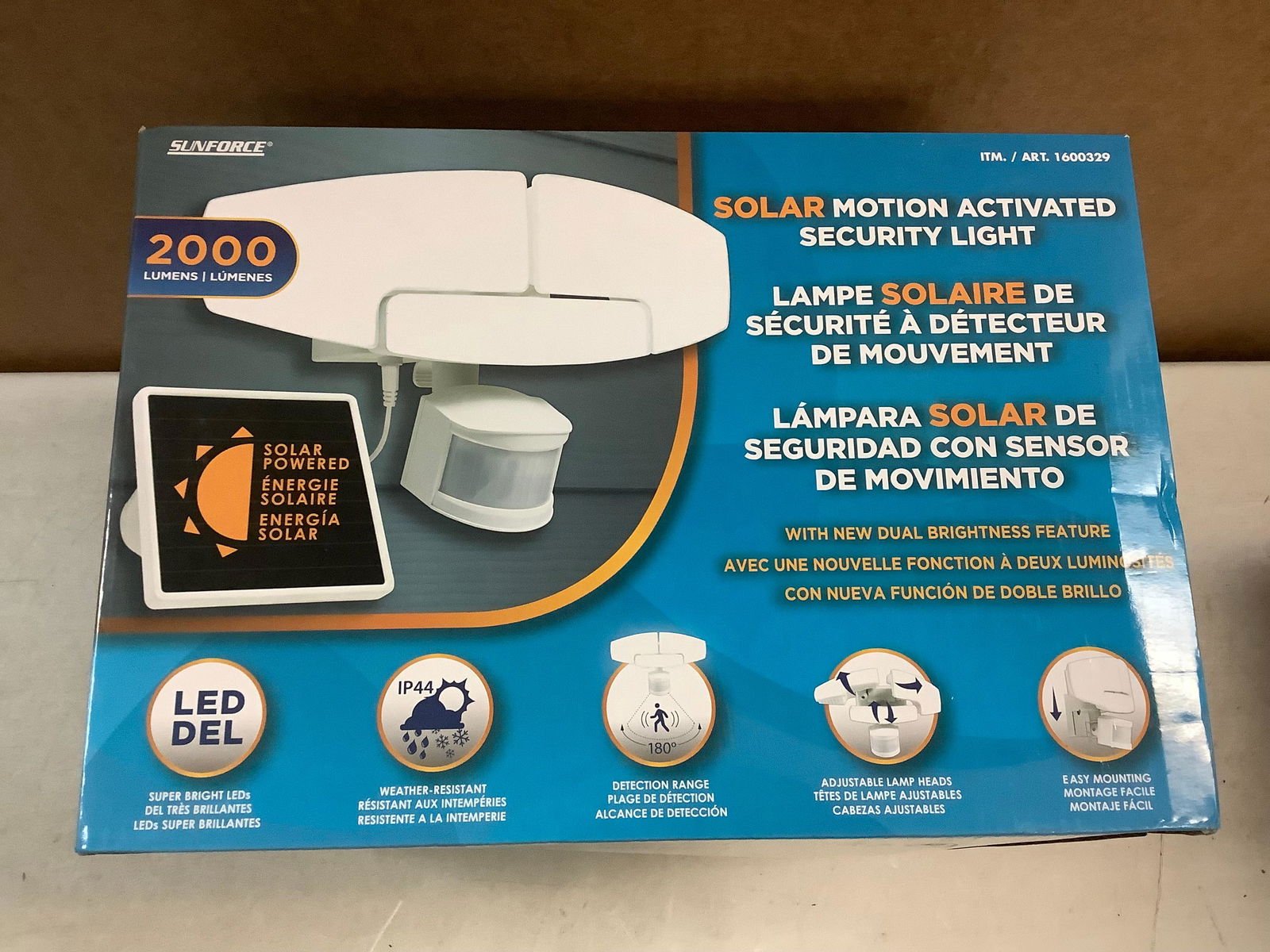 New Solar Motion Activated Security Light (1 of 1)