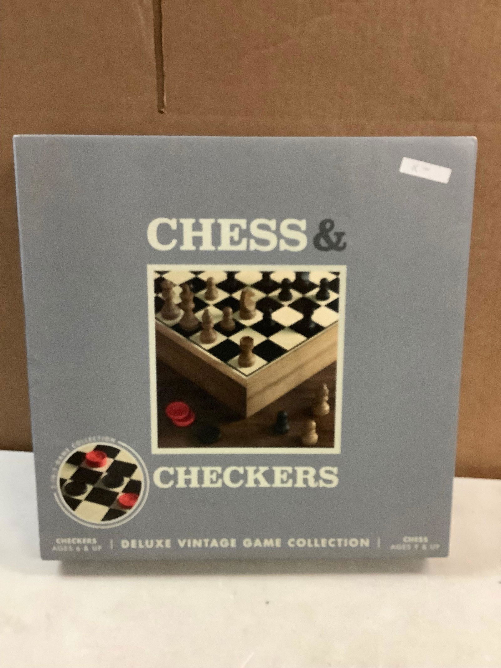 New Chess & Checkers Deluxe Vintage Game Collection (1 of 1)