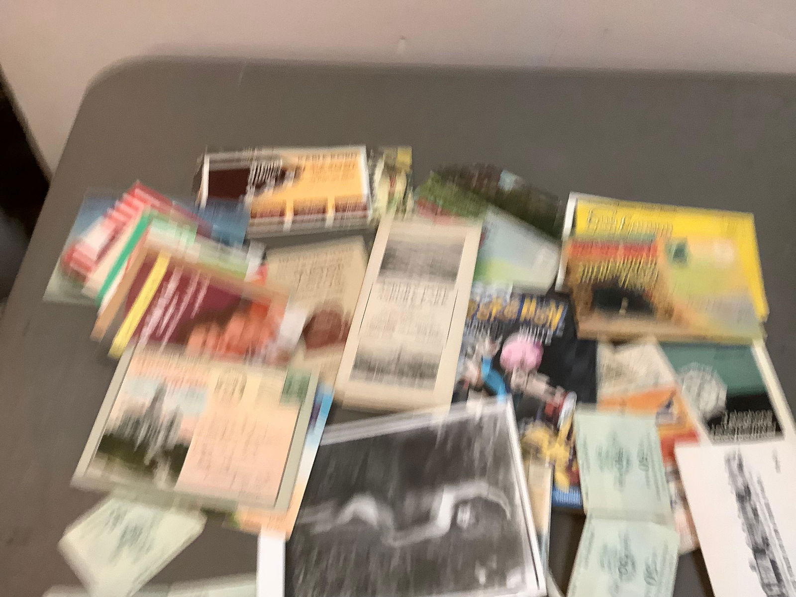 Lot of Vintage Postcards, Pokemon Book, Map of Asbury Park and More (1 of 1)