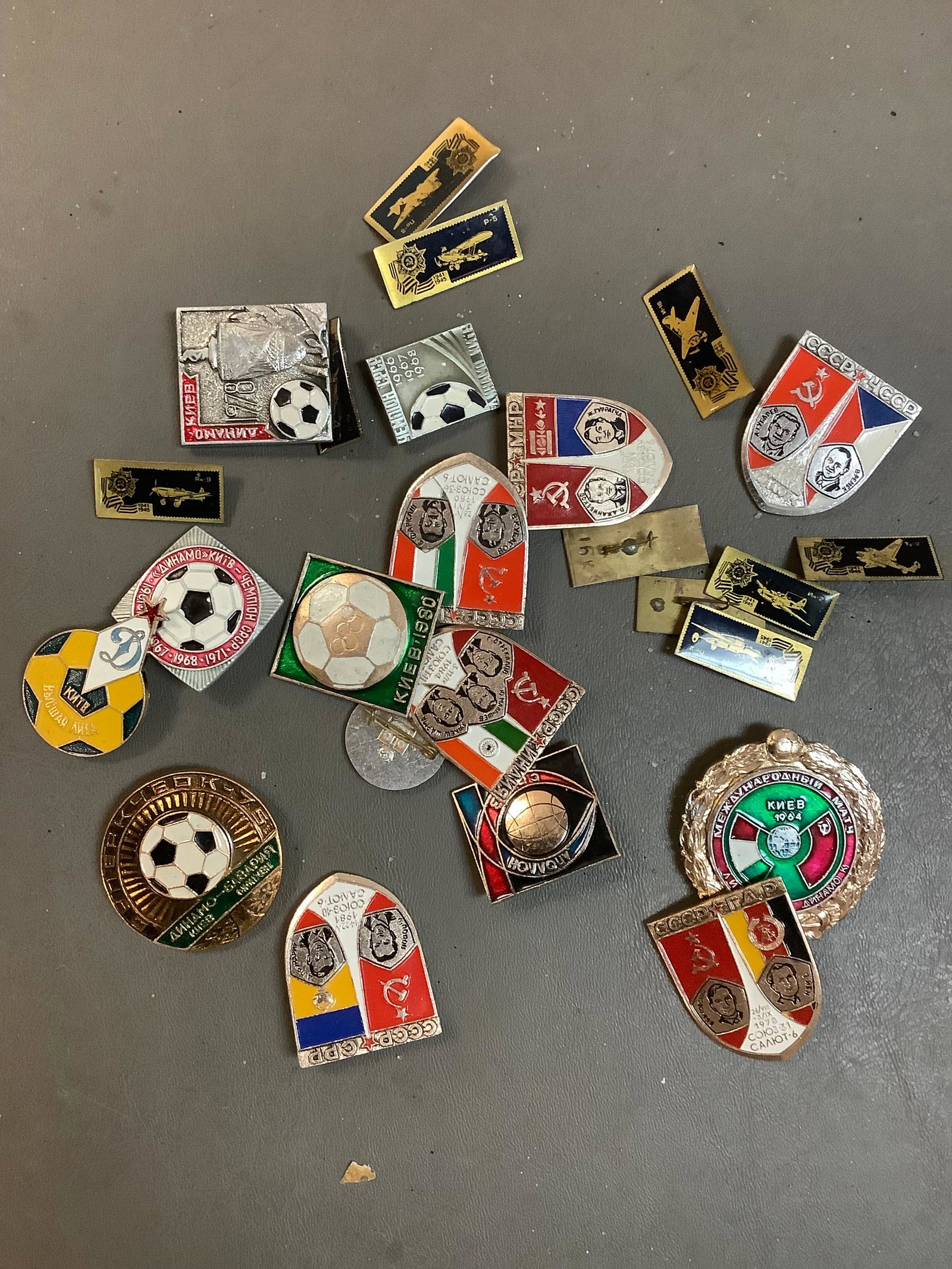 Lot of Soccer Pins and More: Lot of Soccer Pins and More