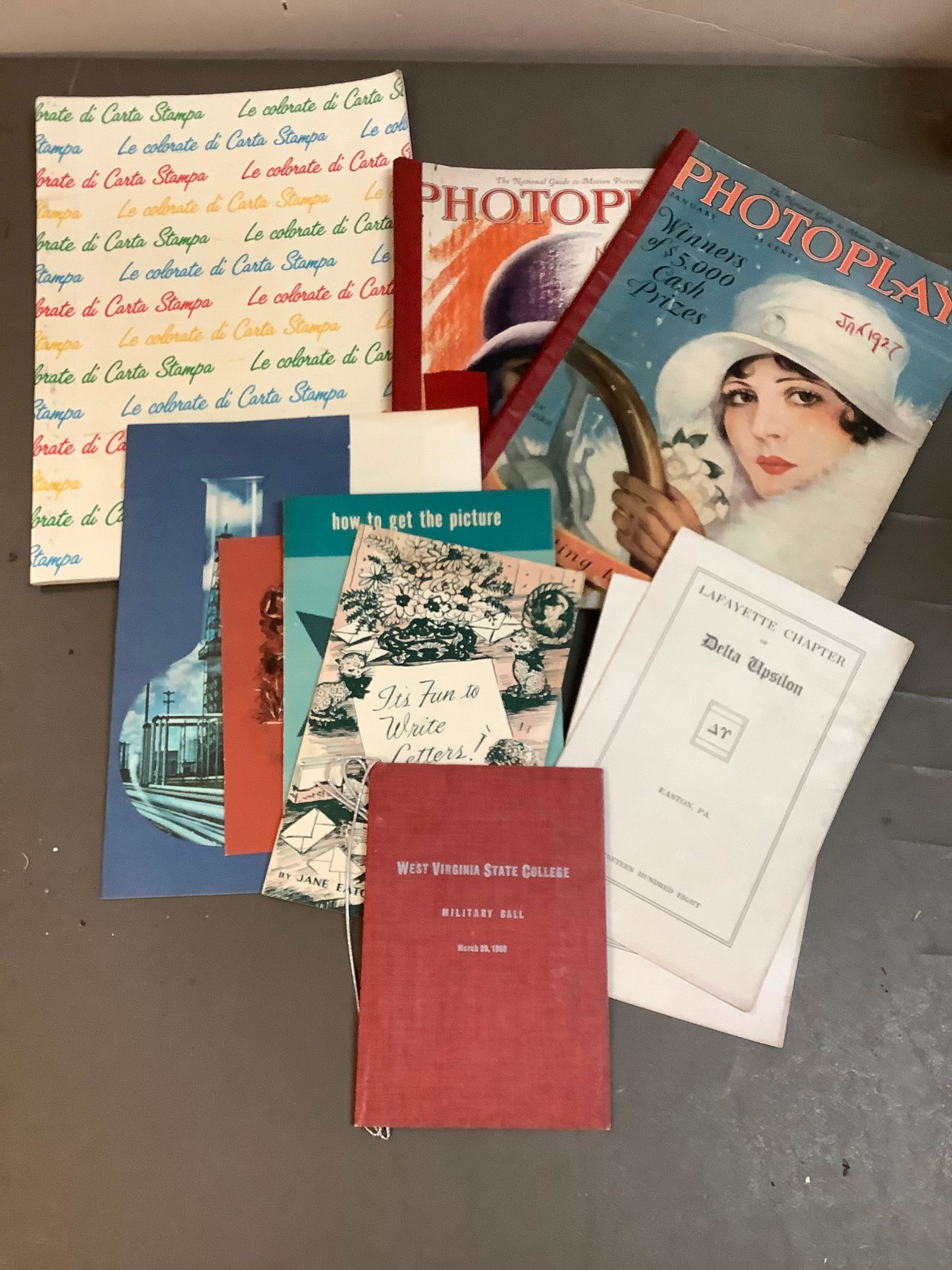 Lot of Vintage Photoplay Magazines and More (1 of 1)