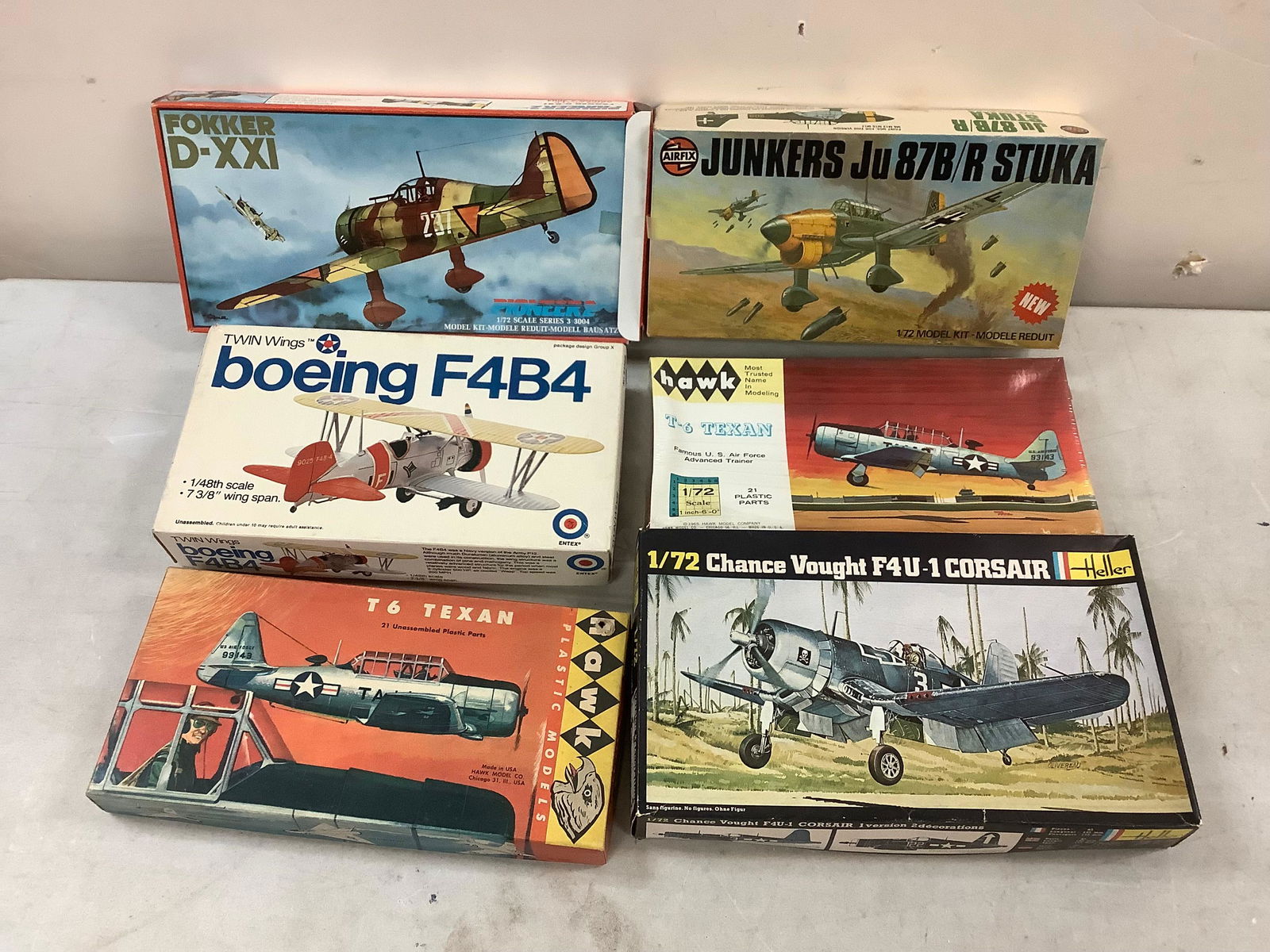 Lot of US and german model planes (1 of 1)