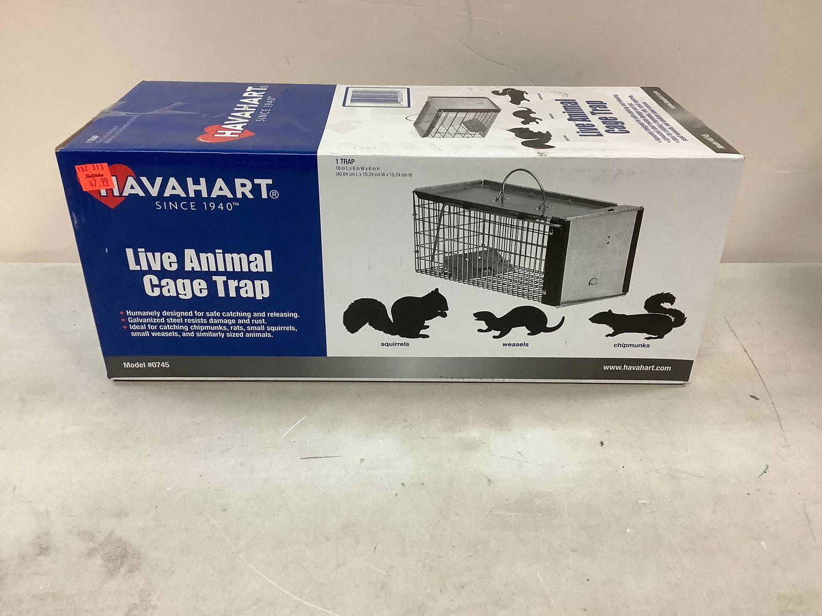 Havahart Live Animal Cage Trap Auction