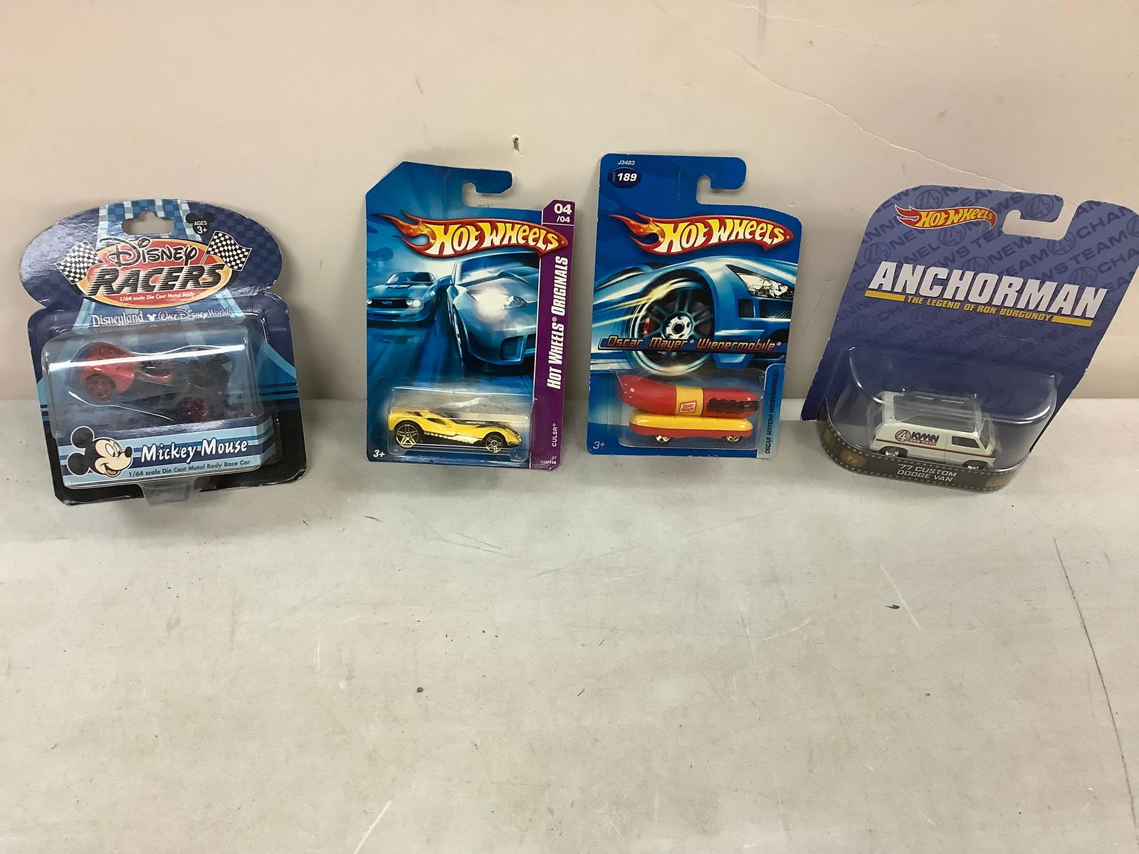 Lot of various hotwheels cars and disney racers car (1 of 1)