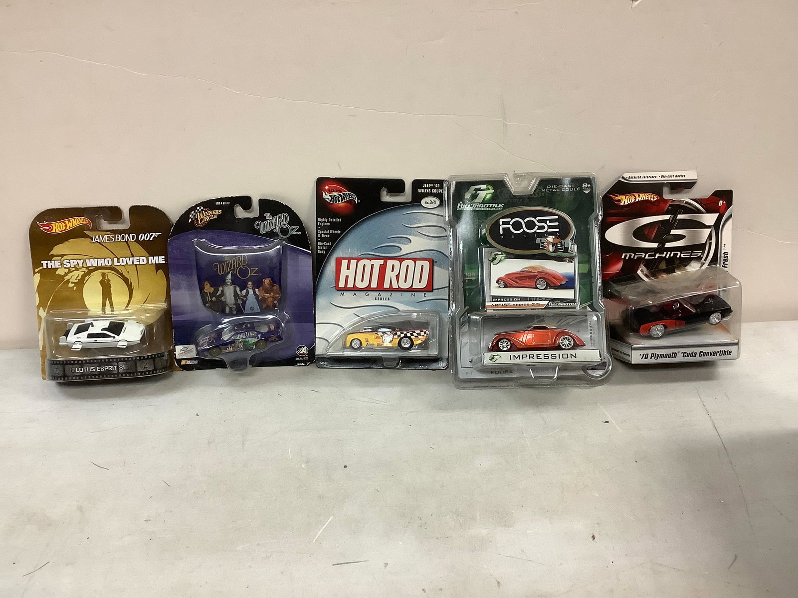 Lot of various hotwheels, Full throttle, and winners circle cars (1 of 1)