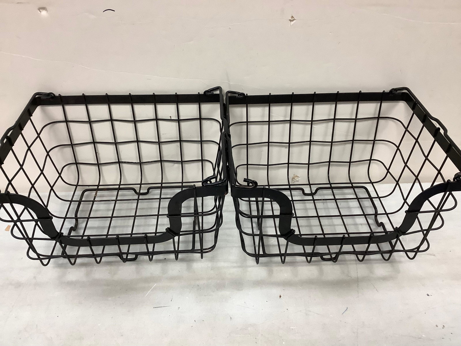 Lot of vegetable baskets 8in.tall: Lot of vegetable baskets 8in.tall