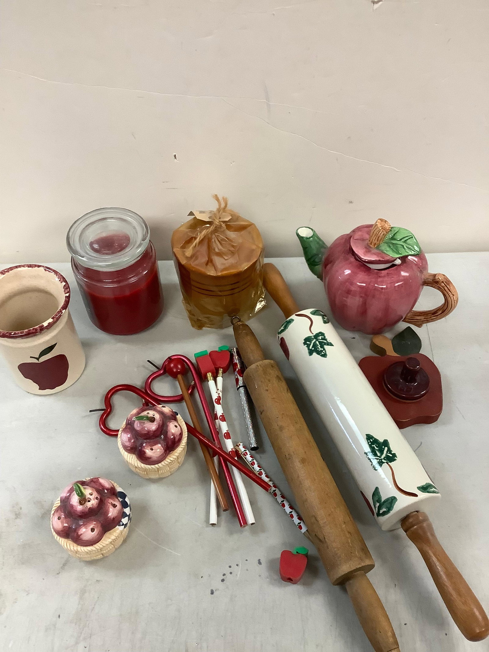 Lot of candles, rolling pins, fall decor, and more (1 of 1)