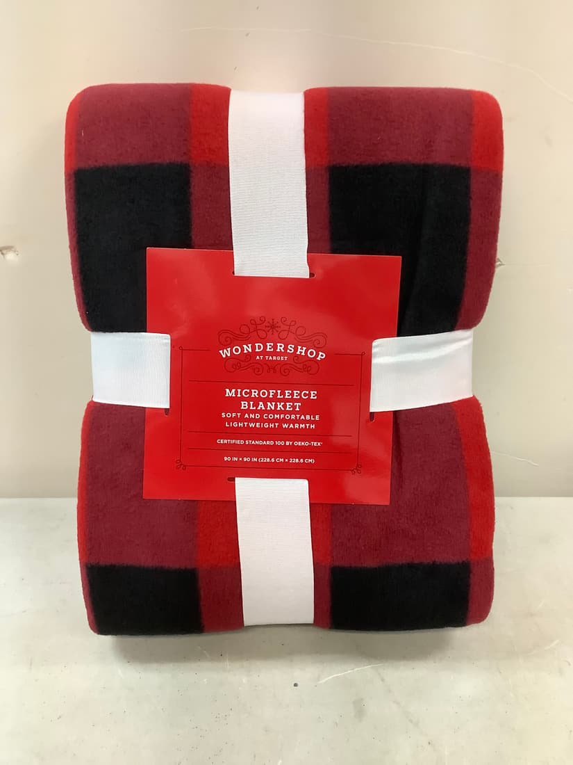 *new* At Target Microfleece Blanket 90x90 Auction