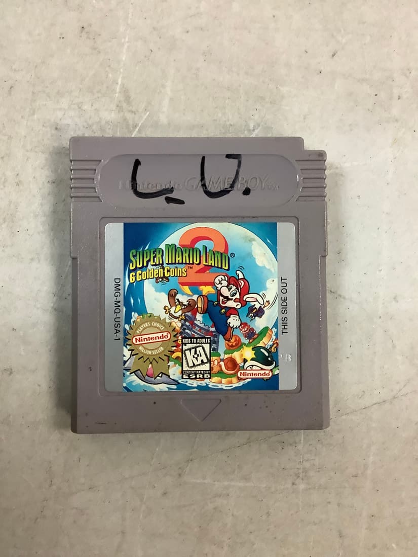 Nintendo super mario land 2 gameboy cartiridge: Nintendo super mario land 2 gameboy cartiridge