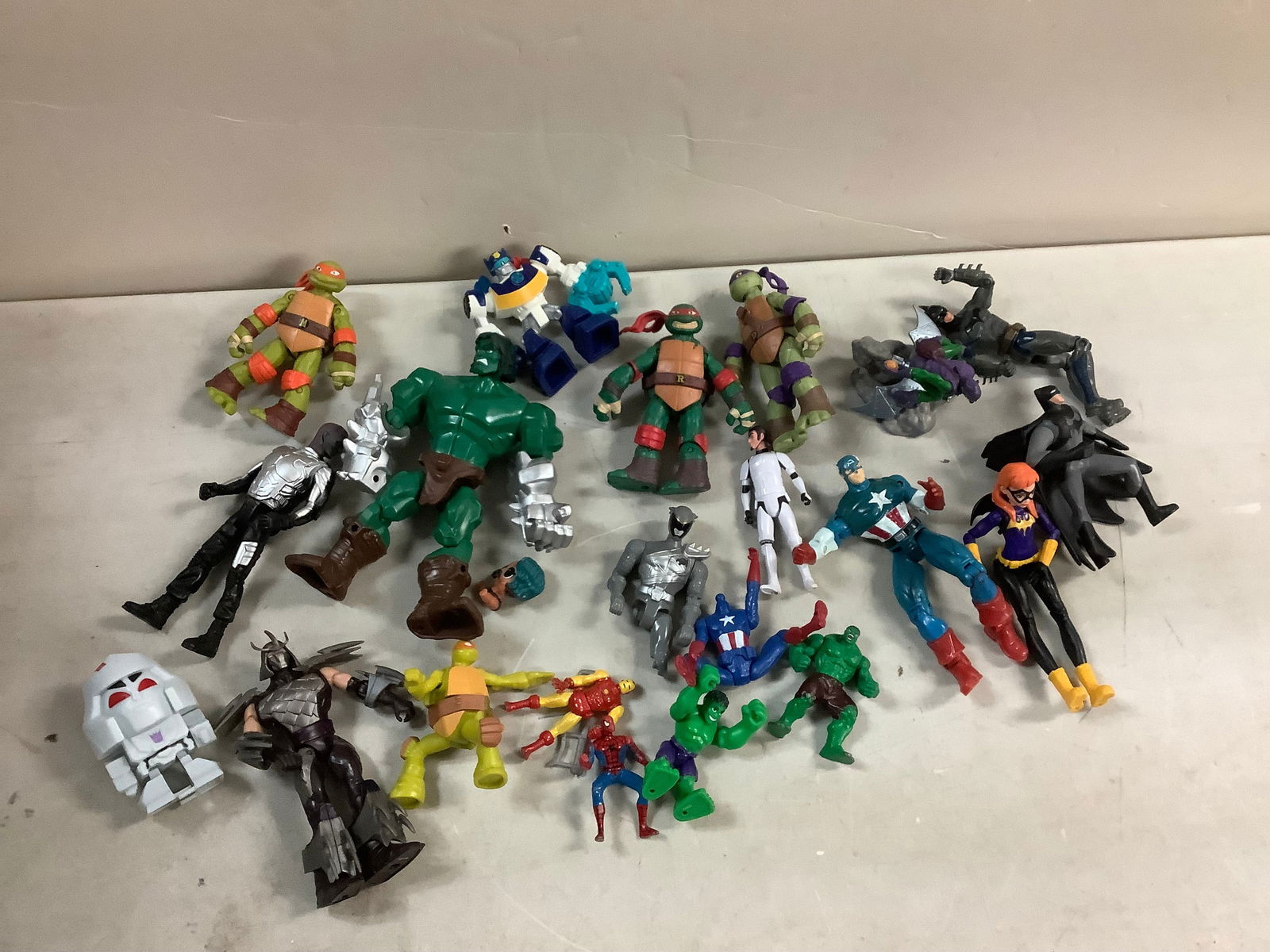 Lot of MARVEL, DC, transformer action figures and more (1 of 1)