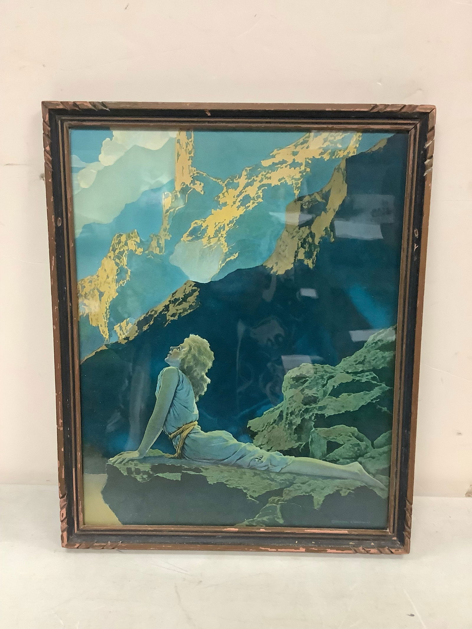 Framed Reinthal & Newman N.Y. Art Piece 16'' x 13'' (1 of 1)