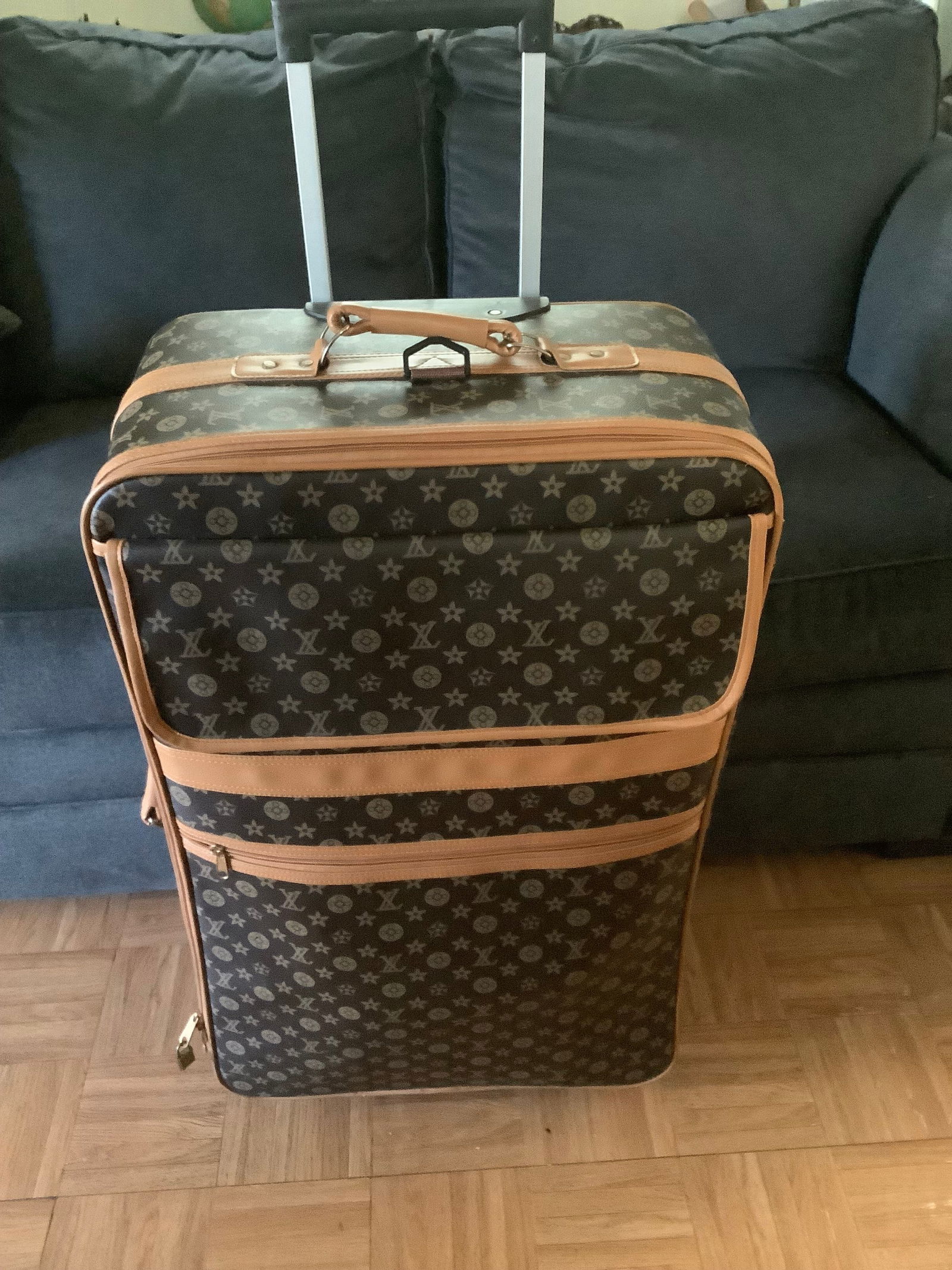 Louis Vuitton Pattern Luggage 30.5x17.5 (Not Authenticated) (1 of 1)