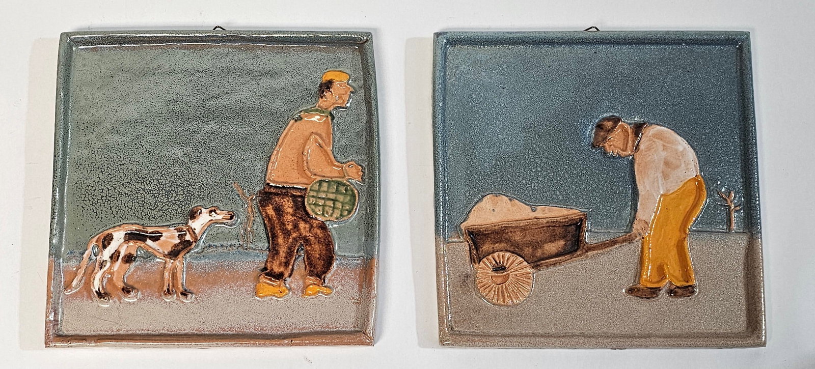 Ceramic Hanging Tiles Ceramica Gothica ITaly: each 7.75x7.75"