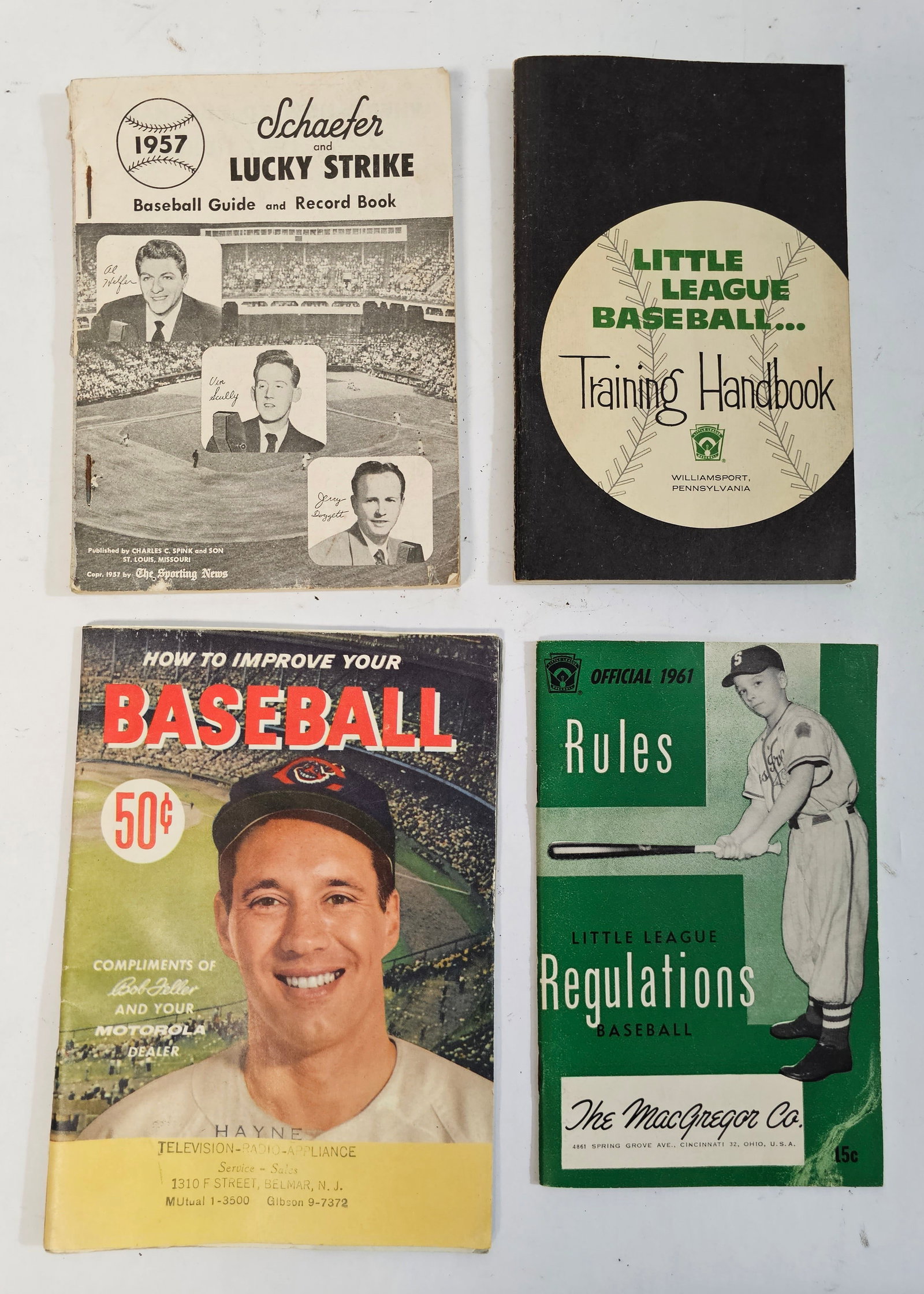 Vintage Baseball and Little League Programs (1 of 3)