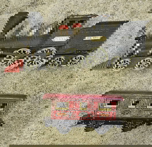 Vintage Metal Model Trains