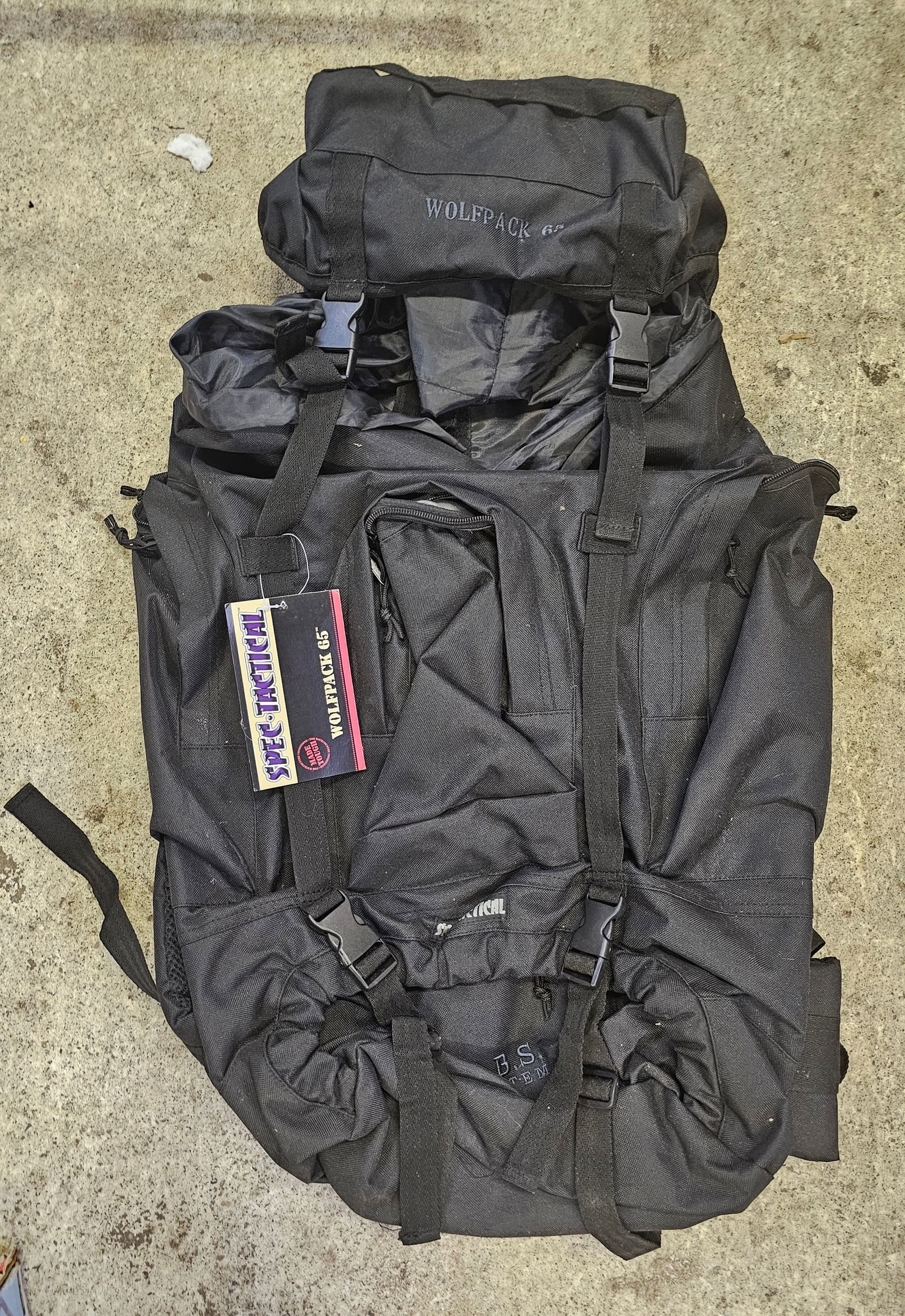 NWT Wolfpack 65 Tactical Backpack (1 of 2)