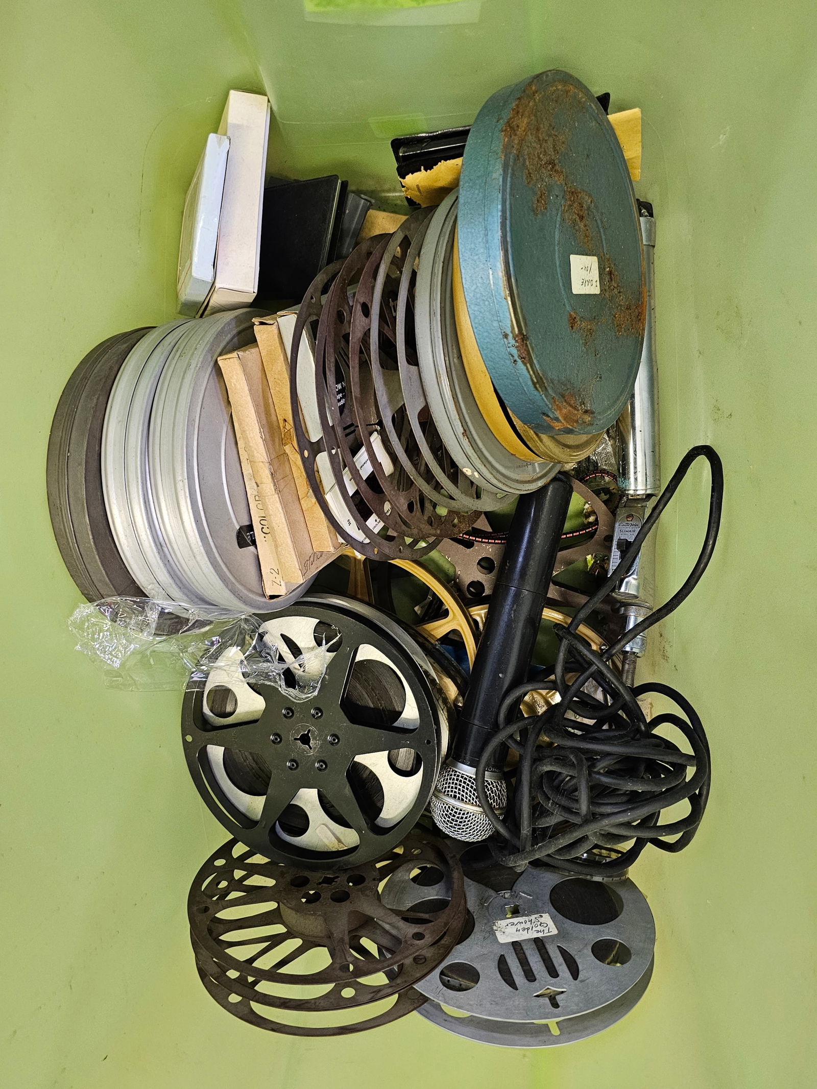 Vintage Reels, Microphone, and more (1 of 2)