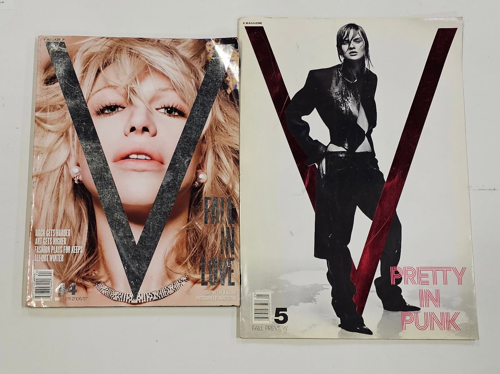 V Magazines incl Courtney Love and Pretty in Punk: V Magazines incl Courtney Love and Pretty in Punk