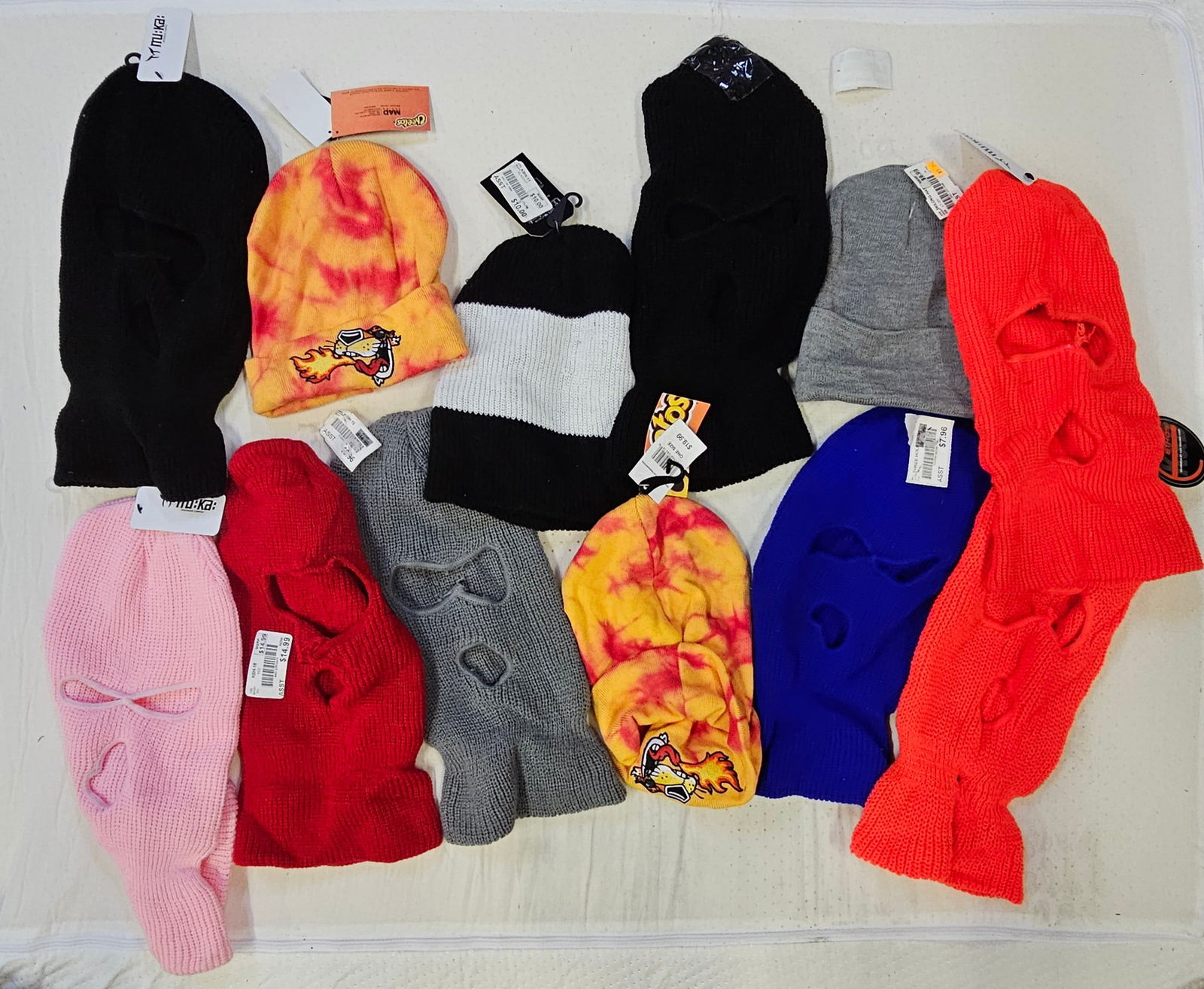 NWT Ski Masks and WInter Hats incl Cheetos (1 of 1)