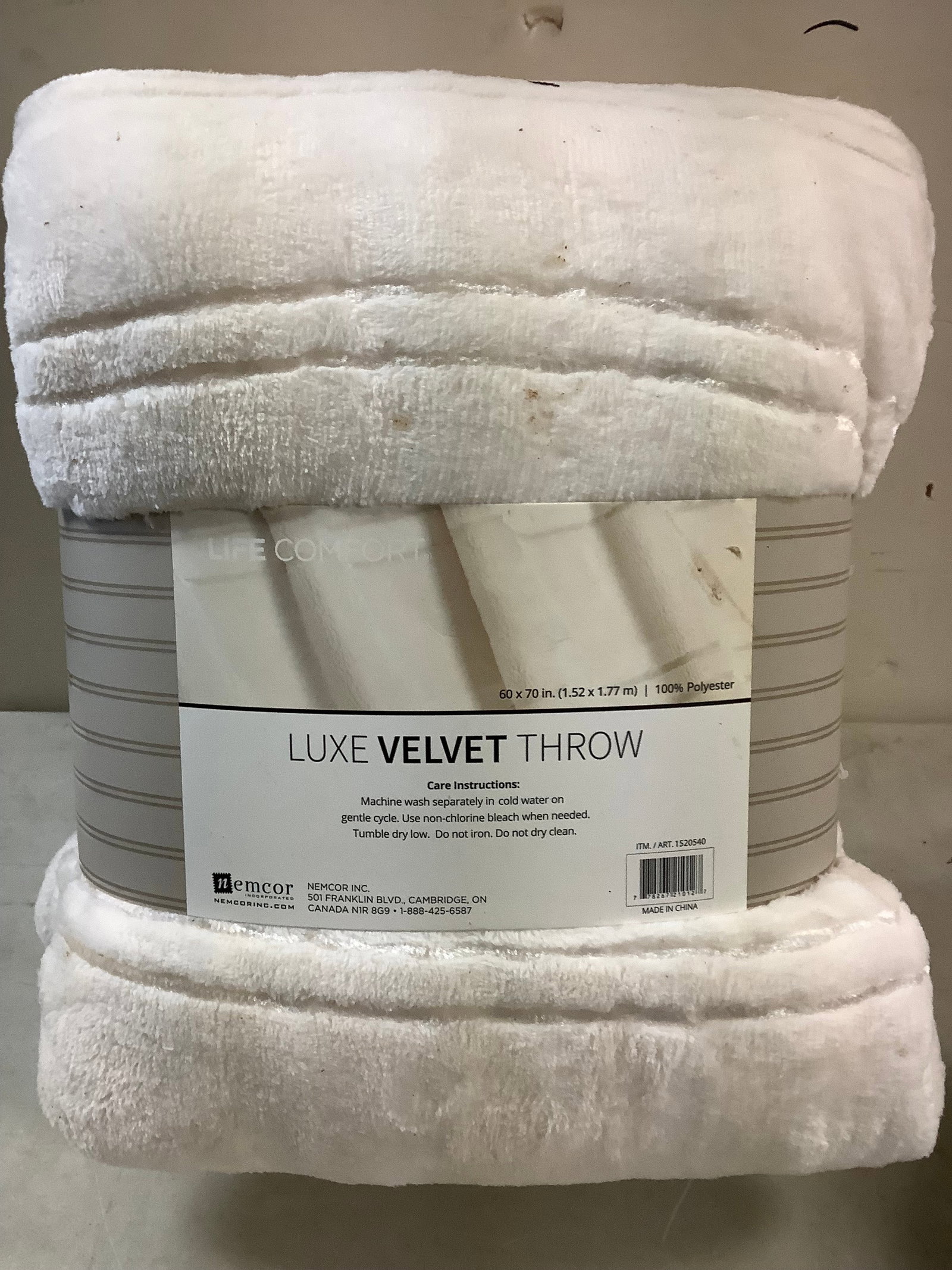 life comfort white velvet blanket: life comfort white velvet blanket