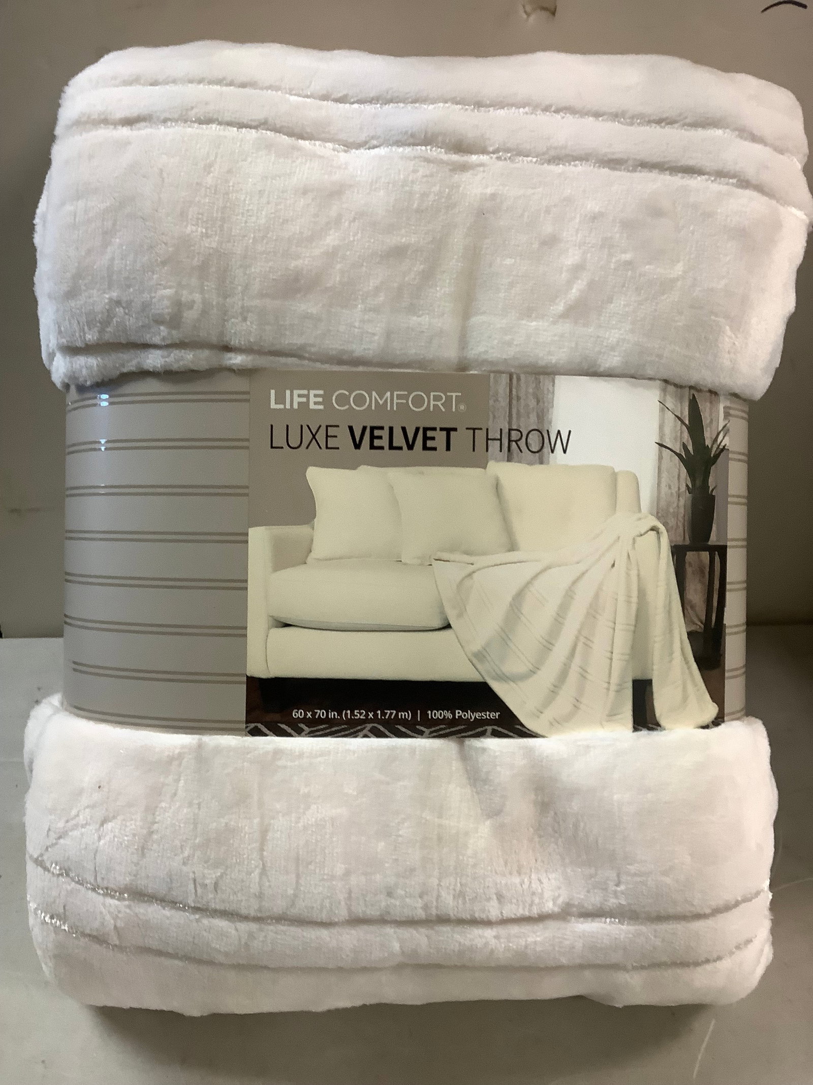 life comfort white velvet blanket: life comfort white velvet blanket