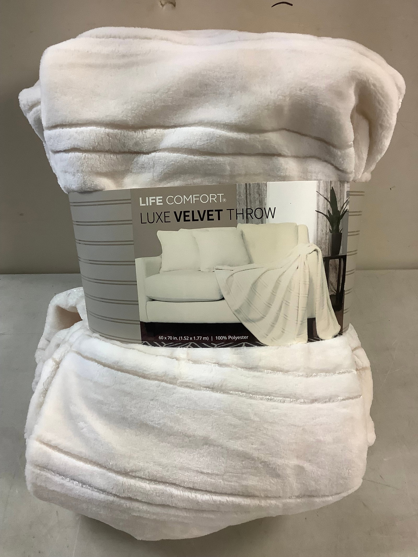 life comfort white velvet blanket: life comfort white velvet blanket