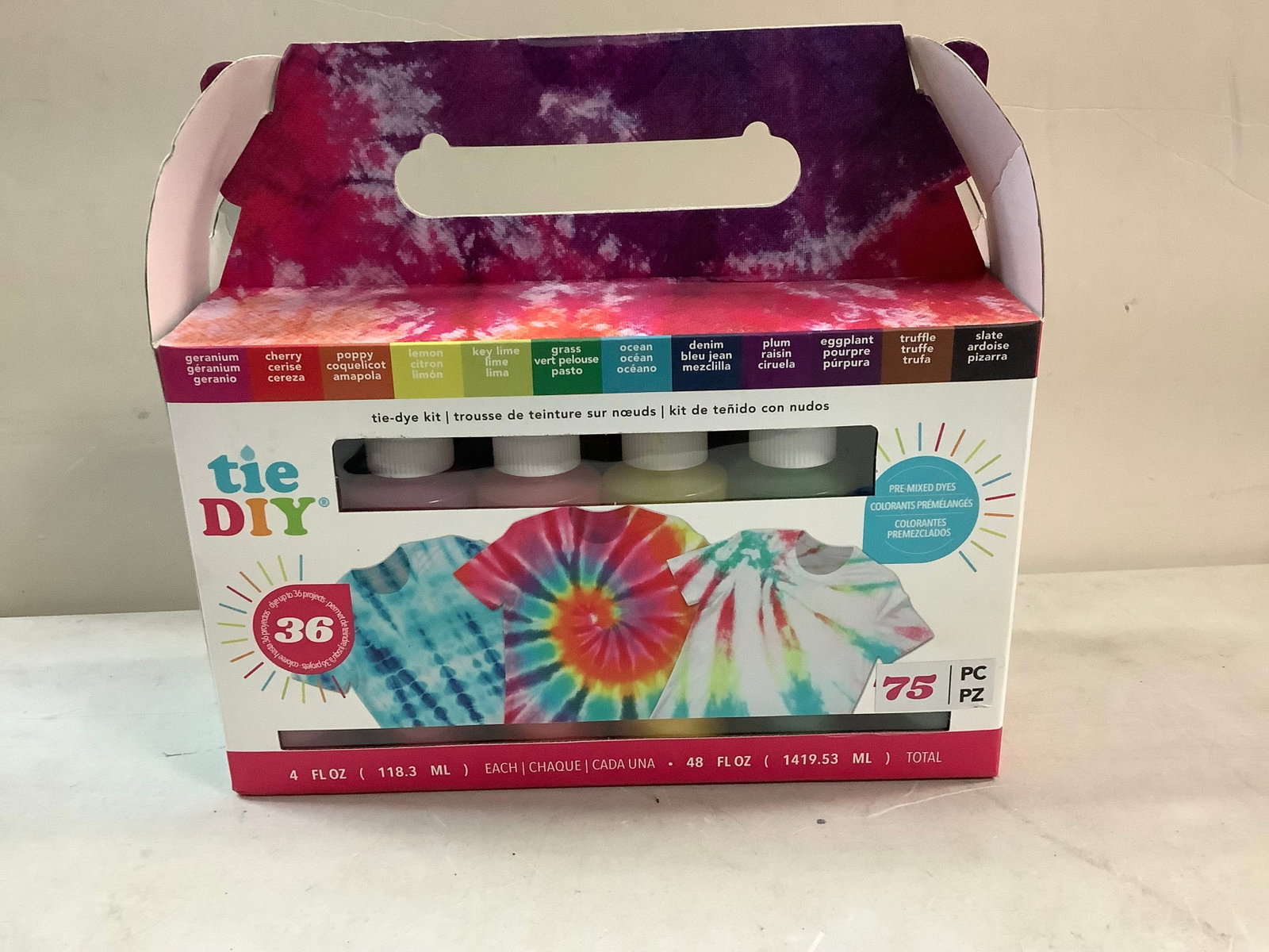 tie dye kit, dye up to 36 projects: tie dye kit, dye up to 36 projects