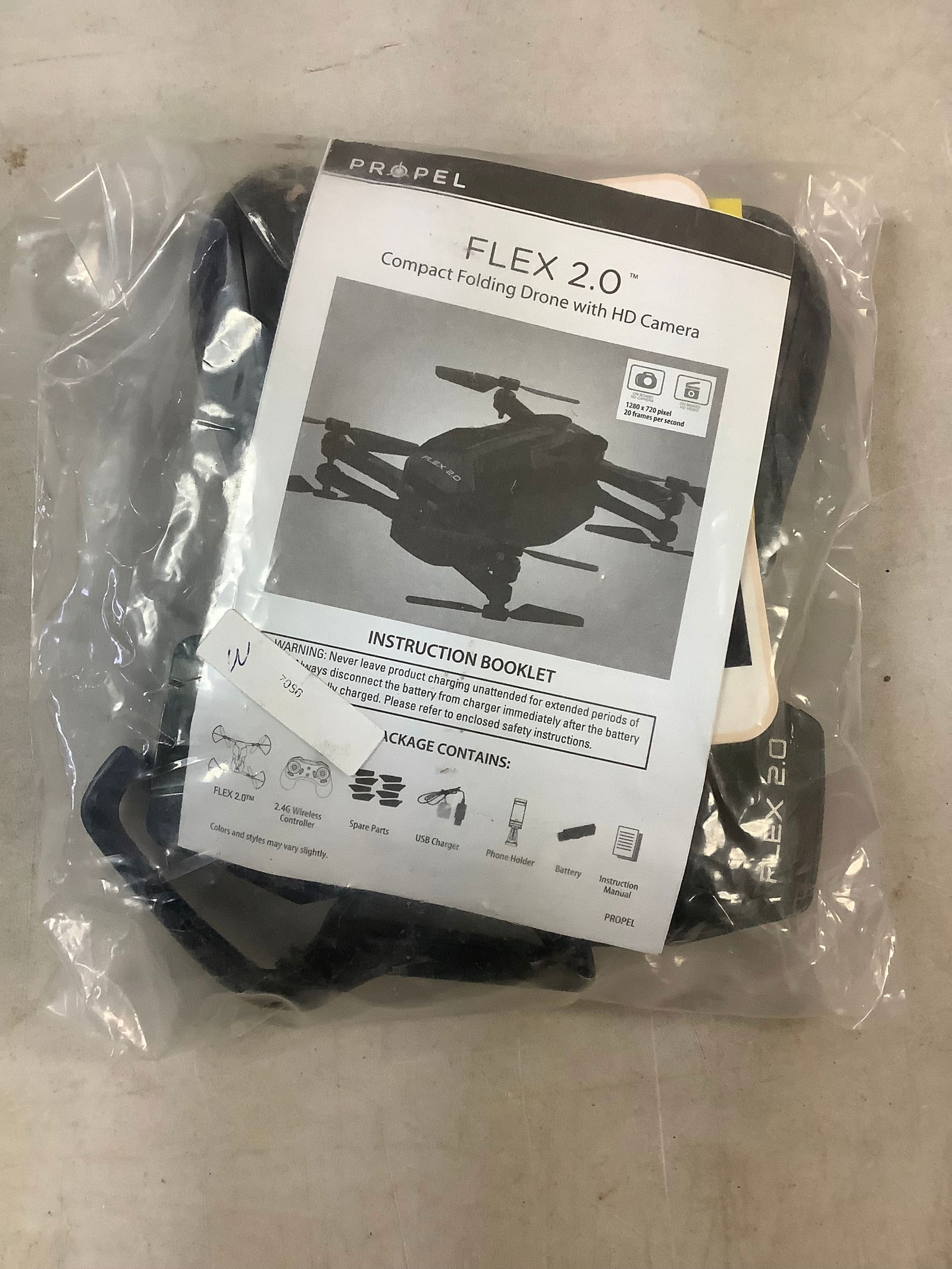 Propel Flex 2.0 Compact Folding Drone With Hd Camera