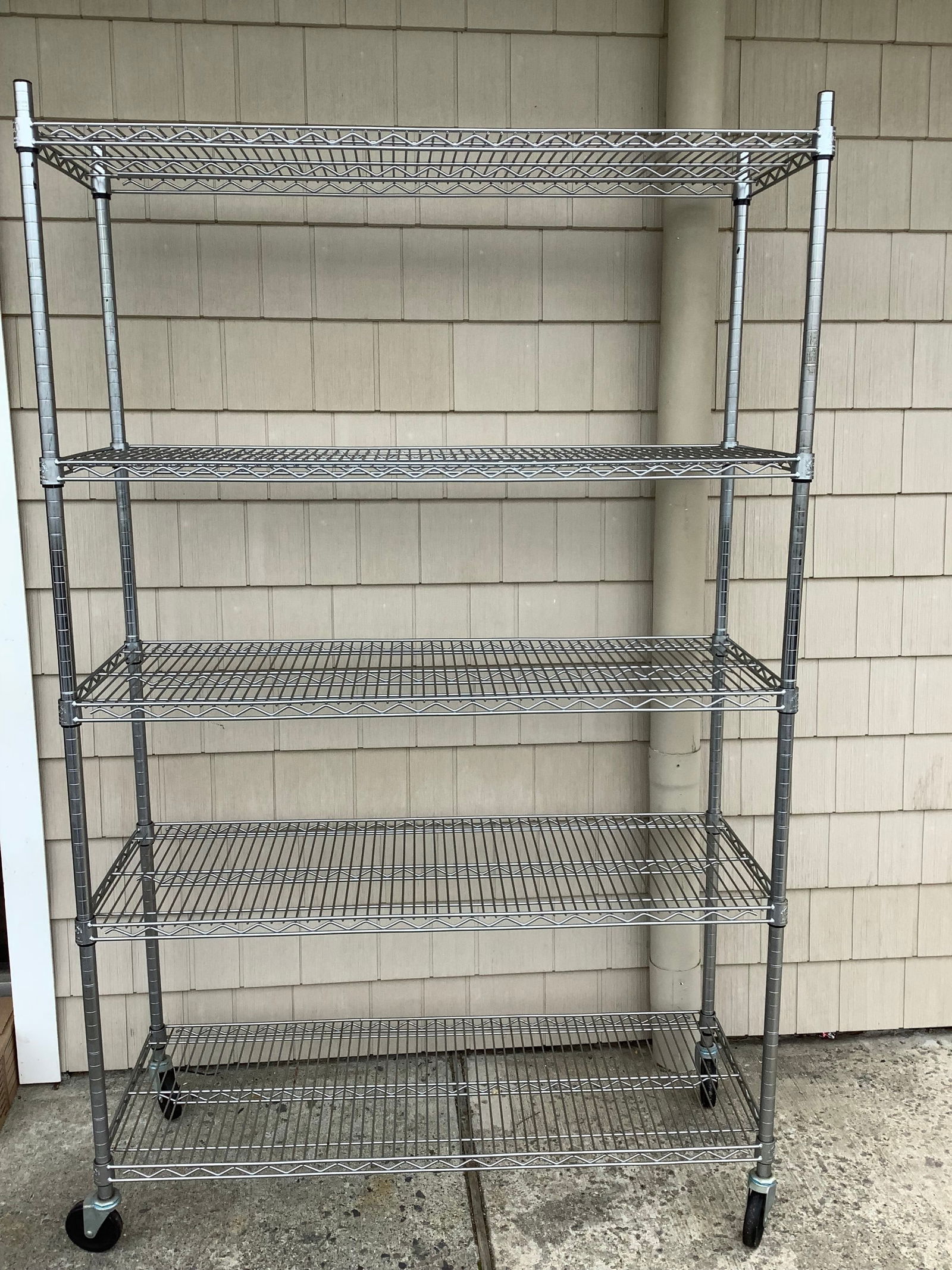 5 rack shelving unit 47in.x74in. (1 of 1)