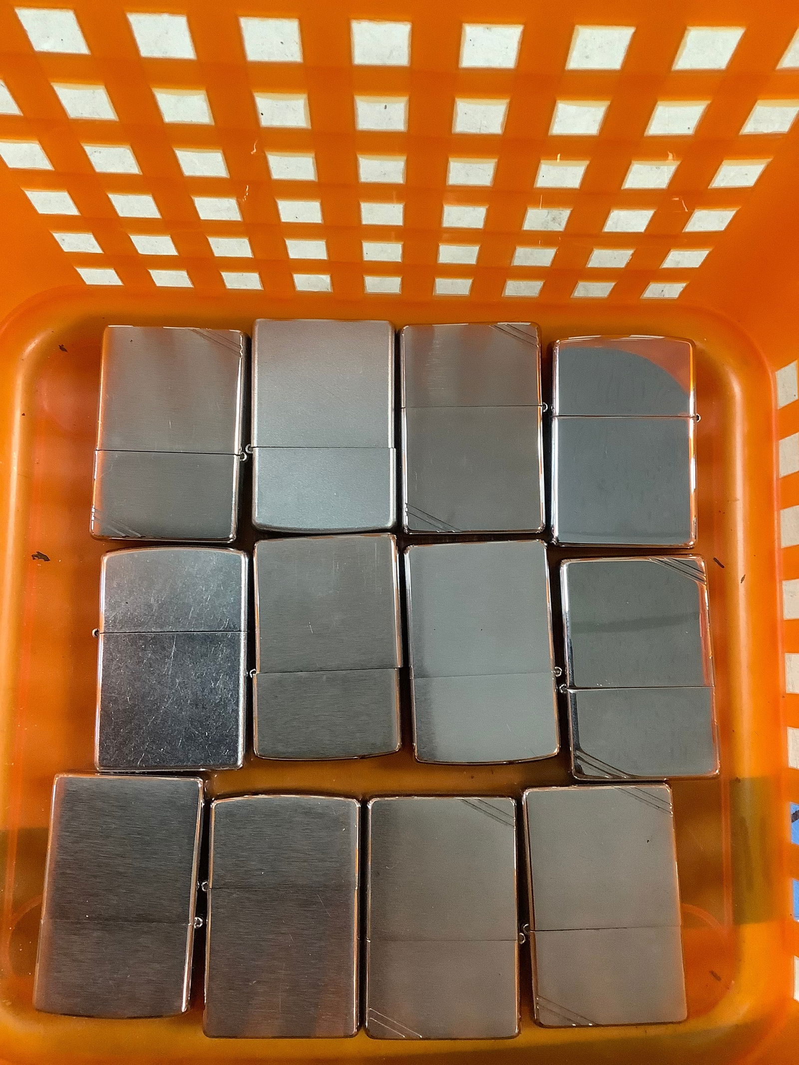 Lot of 12 zippo lighters (1 of 1)