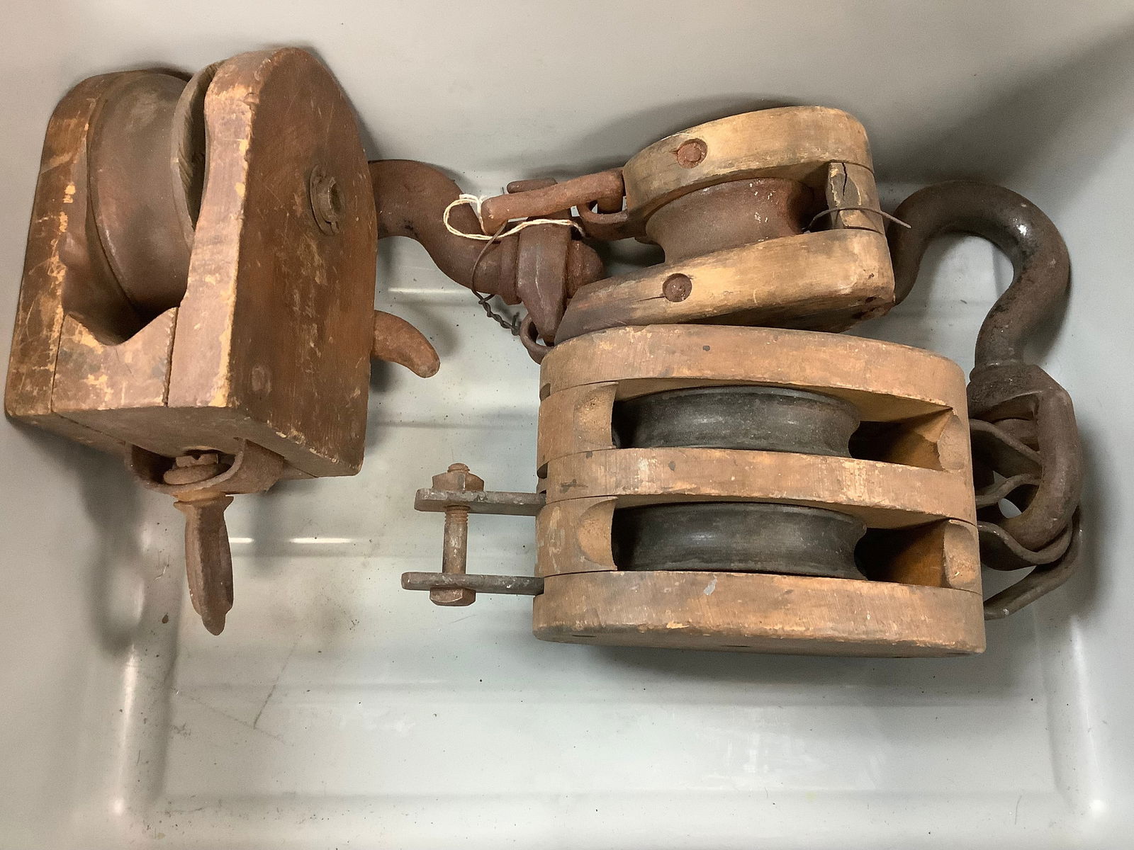 Lot of wooden hook props (1 of 1)